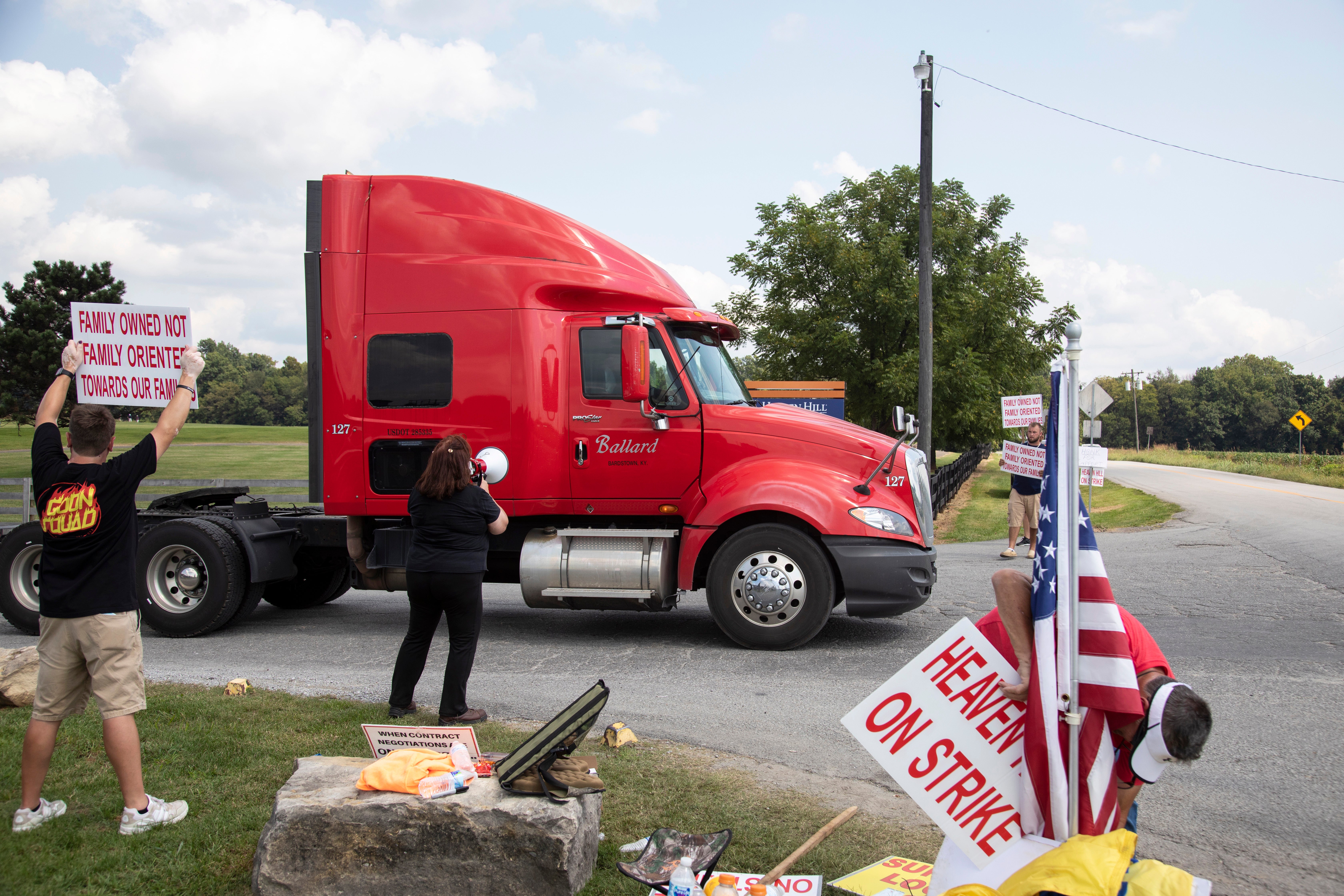 Kentucky Bourbon Producer Strike