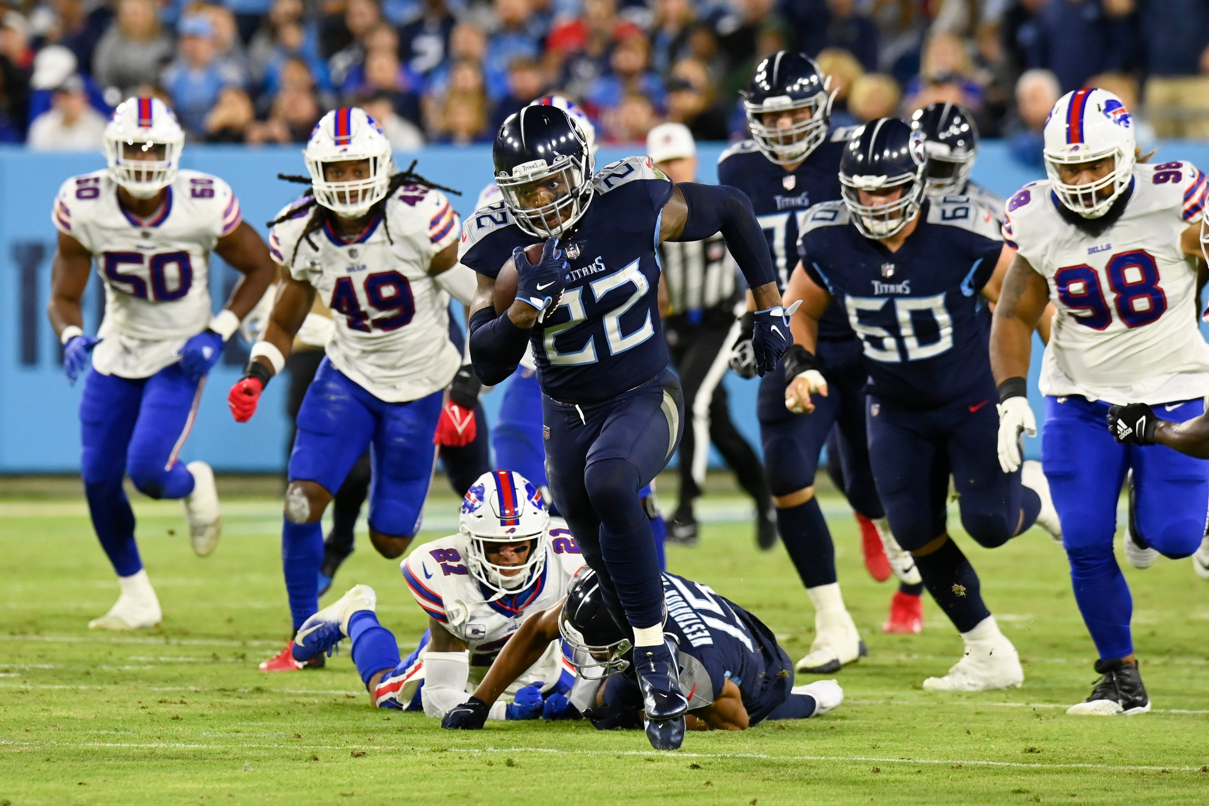 APTOPIX Bills Titans Football