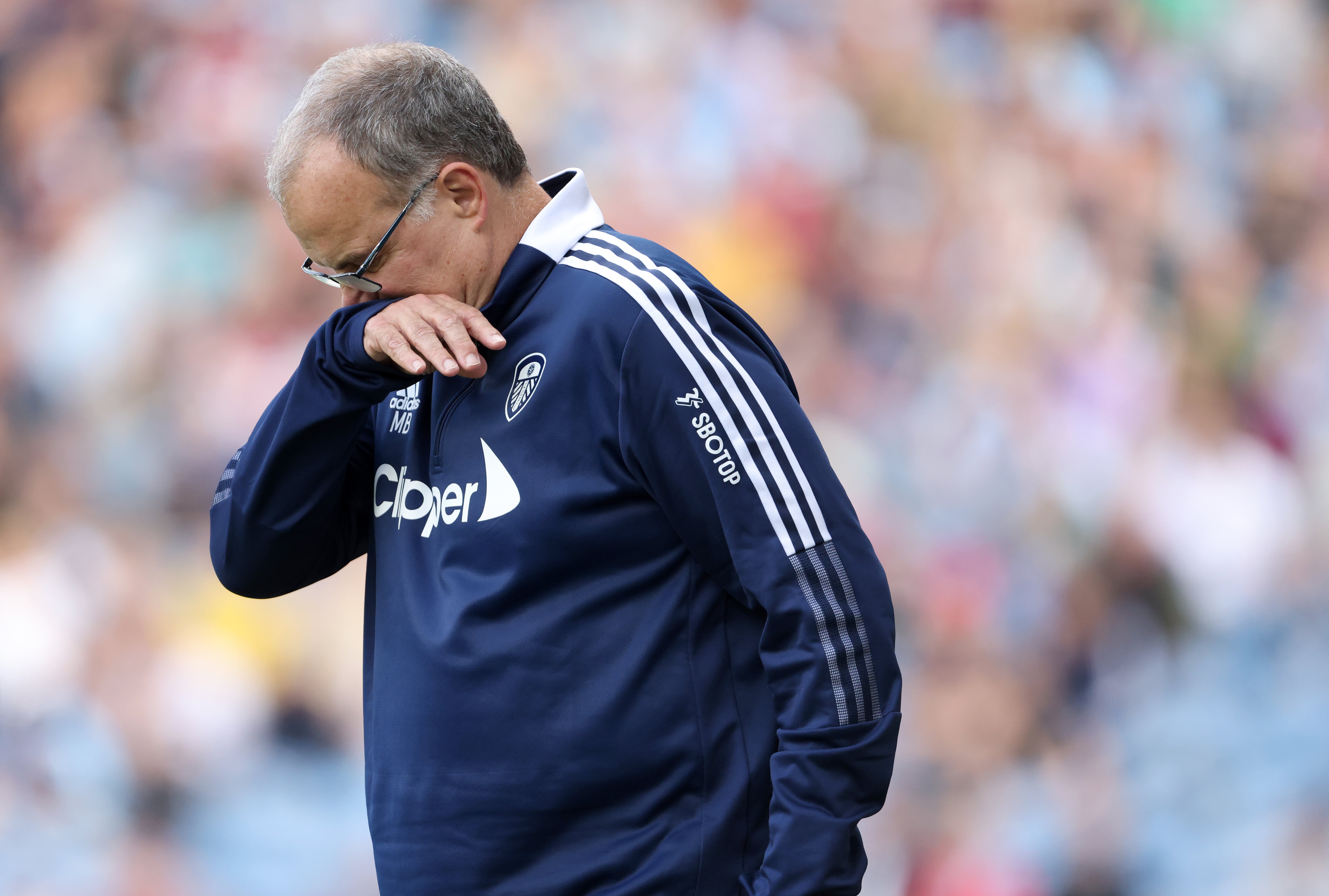 Marcelo Bielsa’s Leeds have won only one of their first eight Premier League games this season (Richard Sellers/PA)