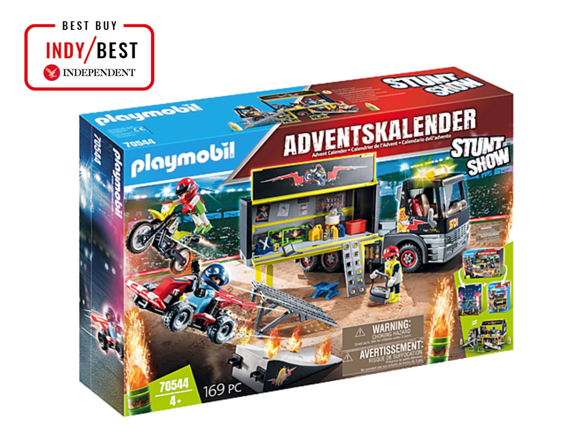 Playmobil jumbo advent calendar – stunt show indybest