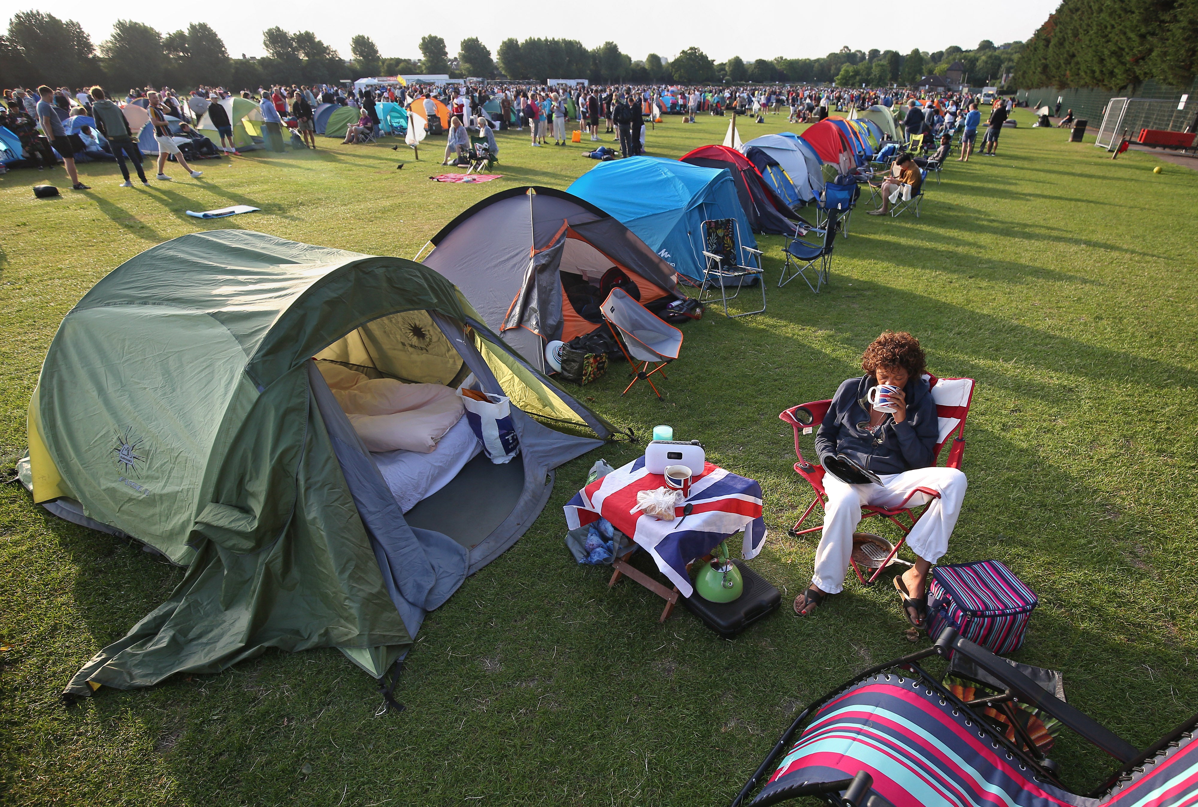 The traditional Wimbledon ticket queue will return next year