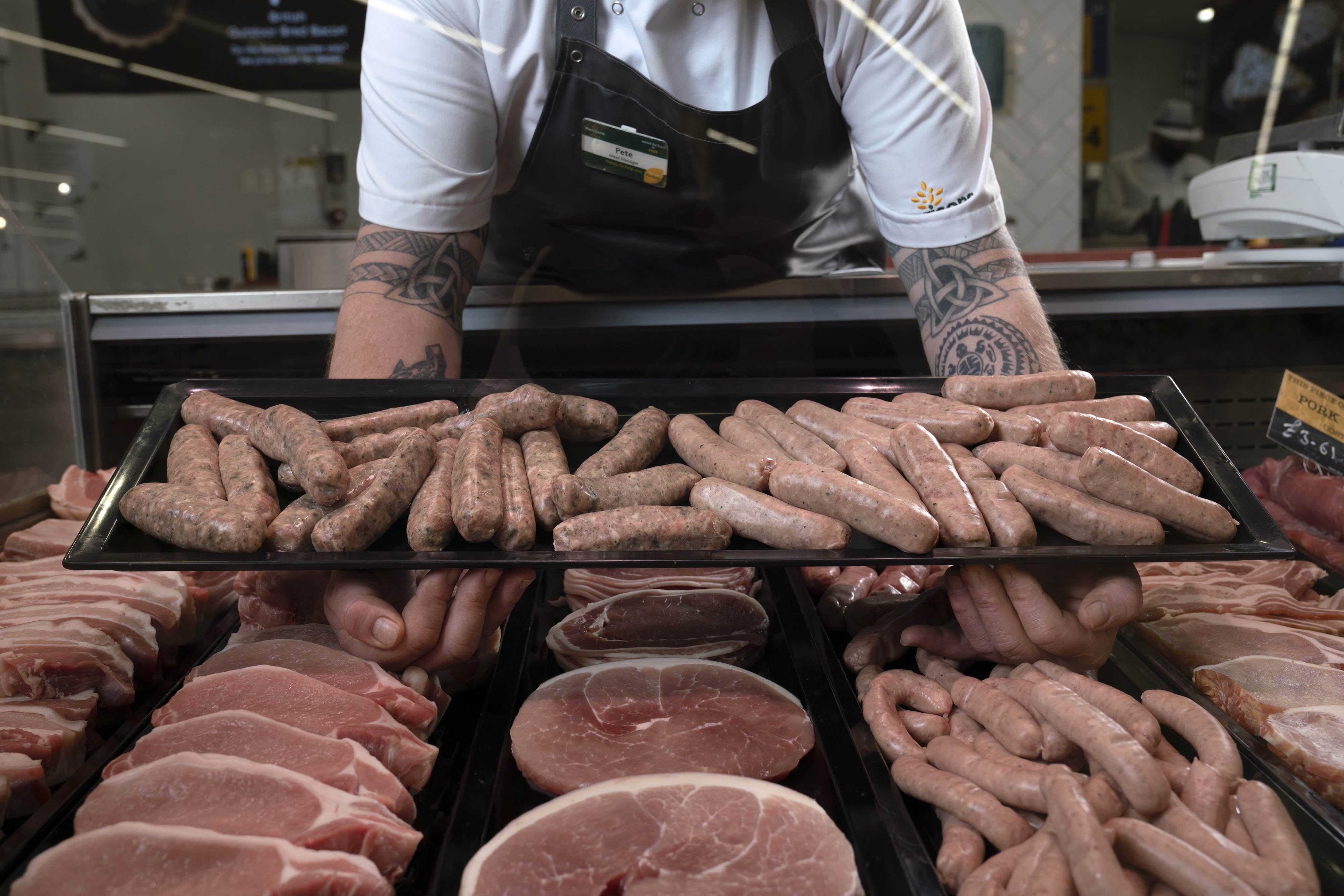 The pork industry fears Christmas will present ‘new issues’ around labour shortages despite being boosted by additional butchers from abroad (Jon Super/PA)