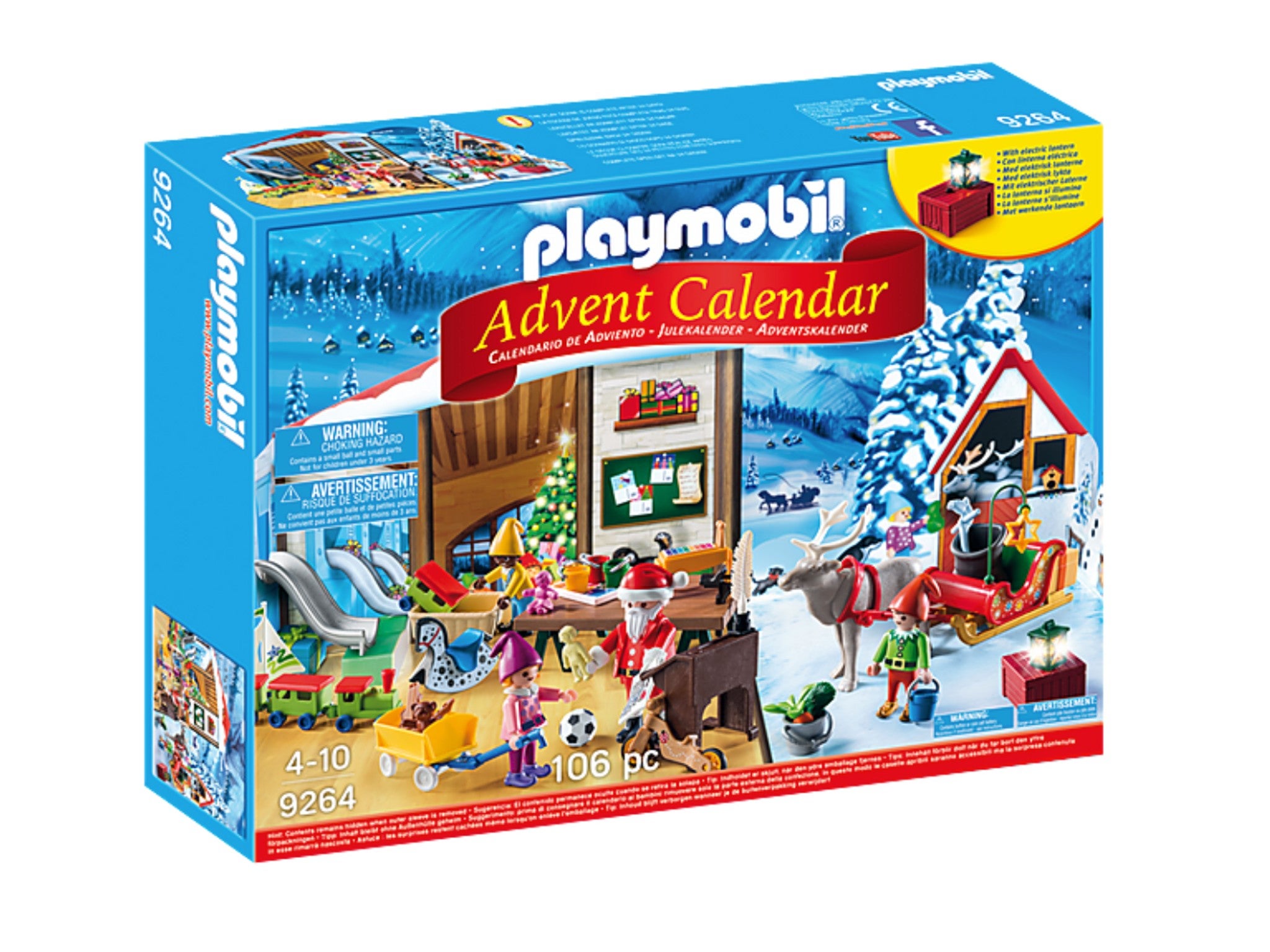 Playmobil santa’s workshop 9264 