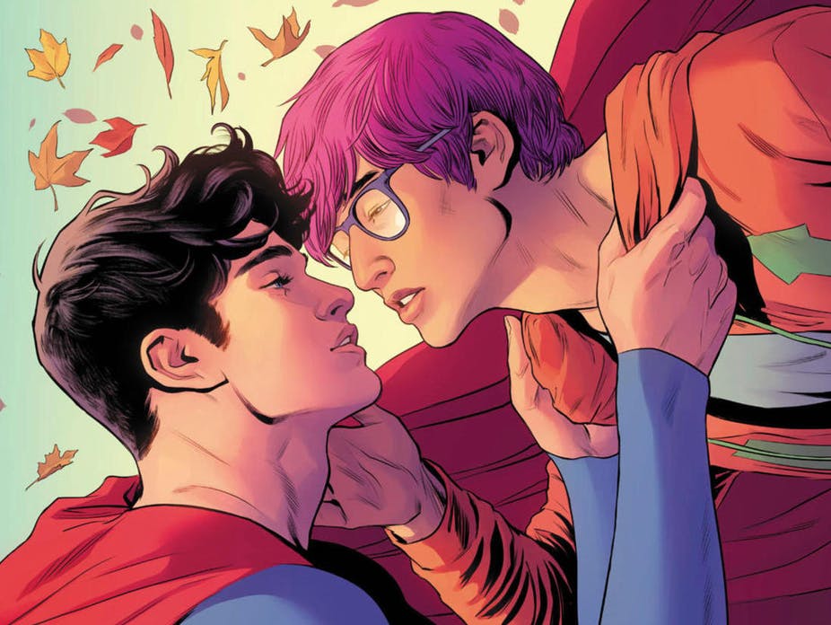 DC announced that their new Superman, Jon Kent, is bisexual