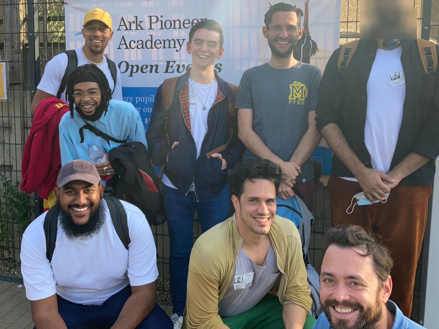 A group of men taking part in Beyond Equality’s volunteer training