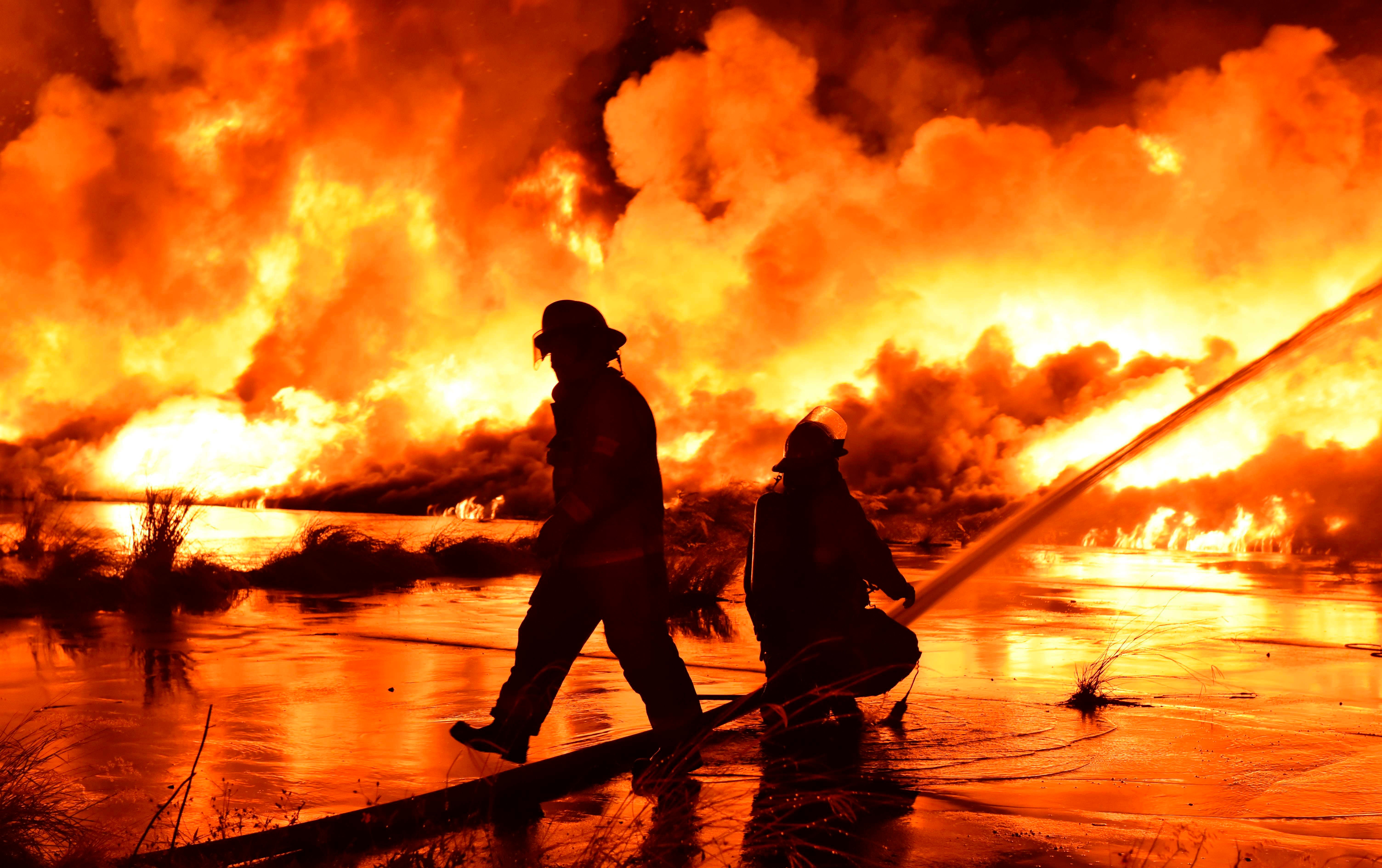 Wharf Fire New Orleans