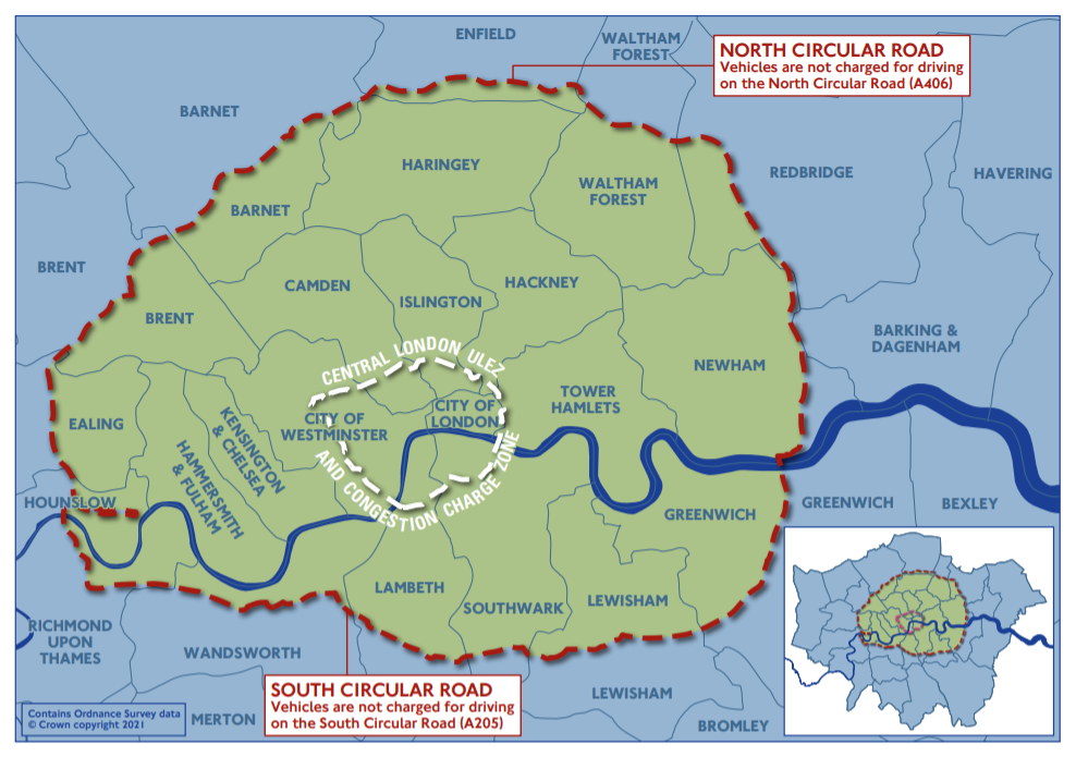 London’s Ultra-Low Emissions Zone