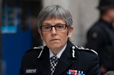 Cressida Dick admits Black women’s trust in policing has worsened in last year