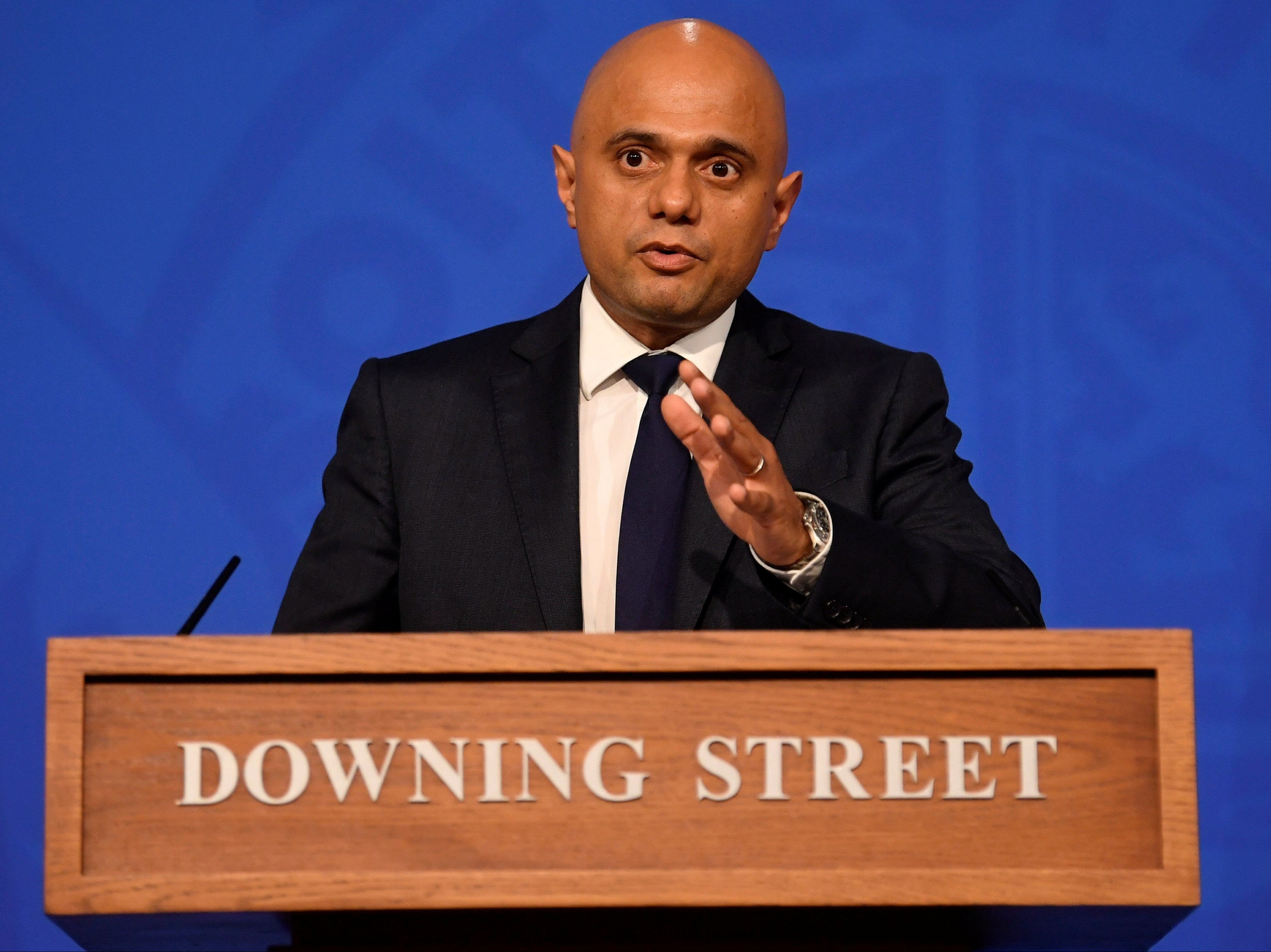 Sajid Javid said MPs have a role to play in setting an example