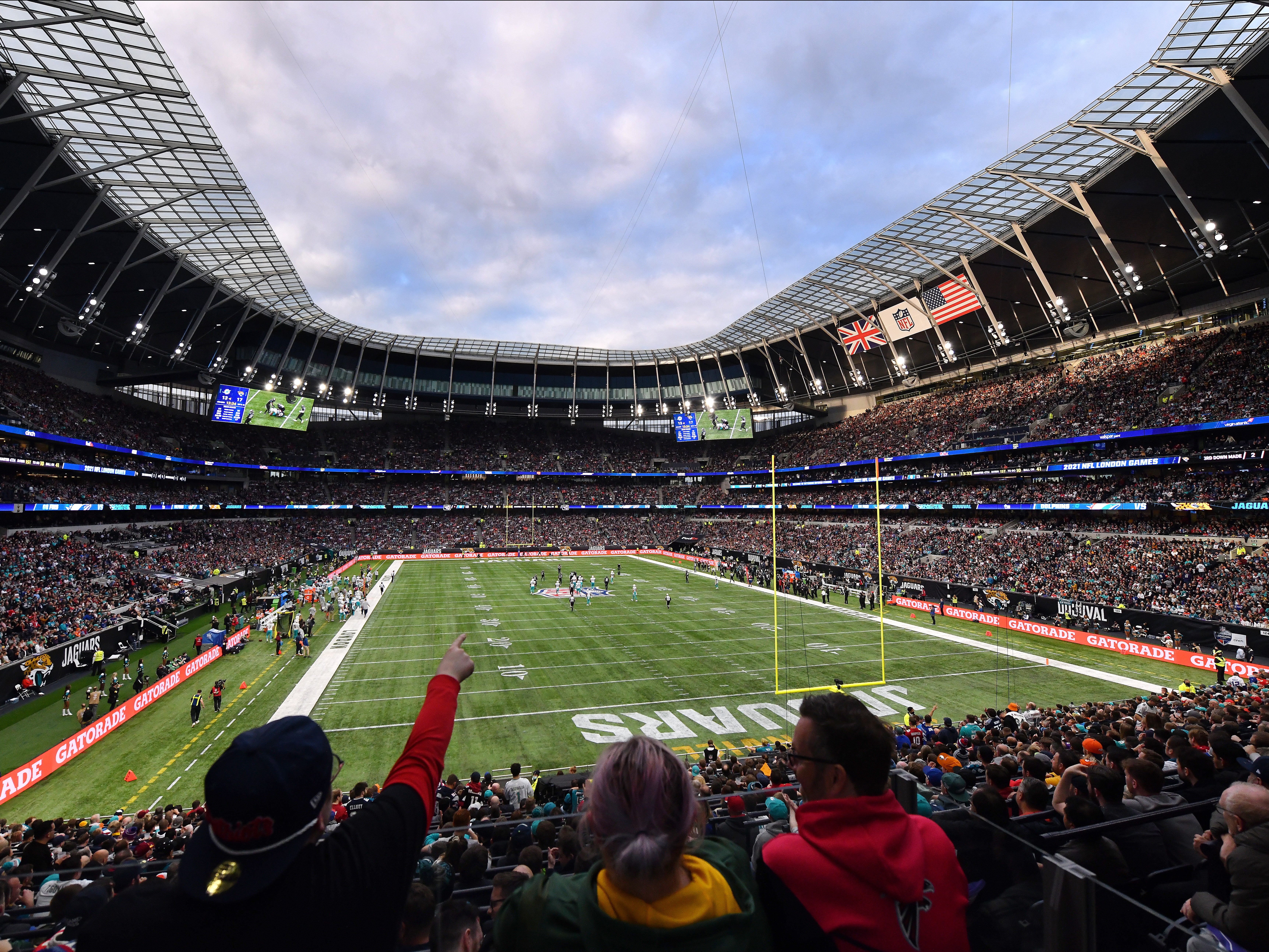 Tottenham Hotspur Stadium hosted this year’s NFL London series