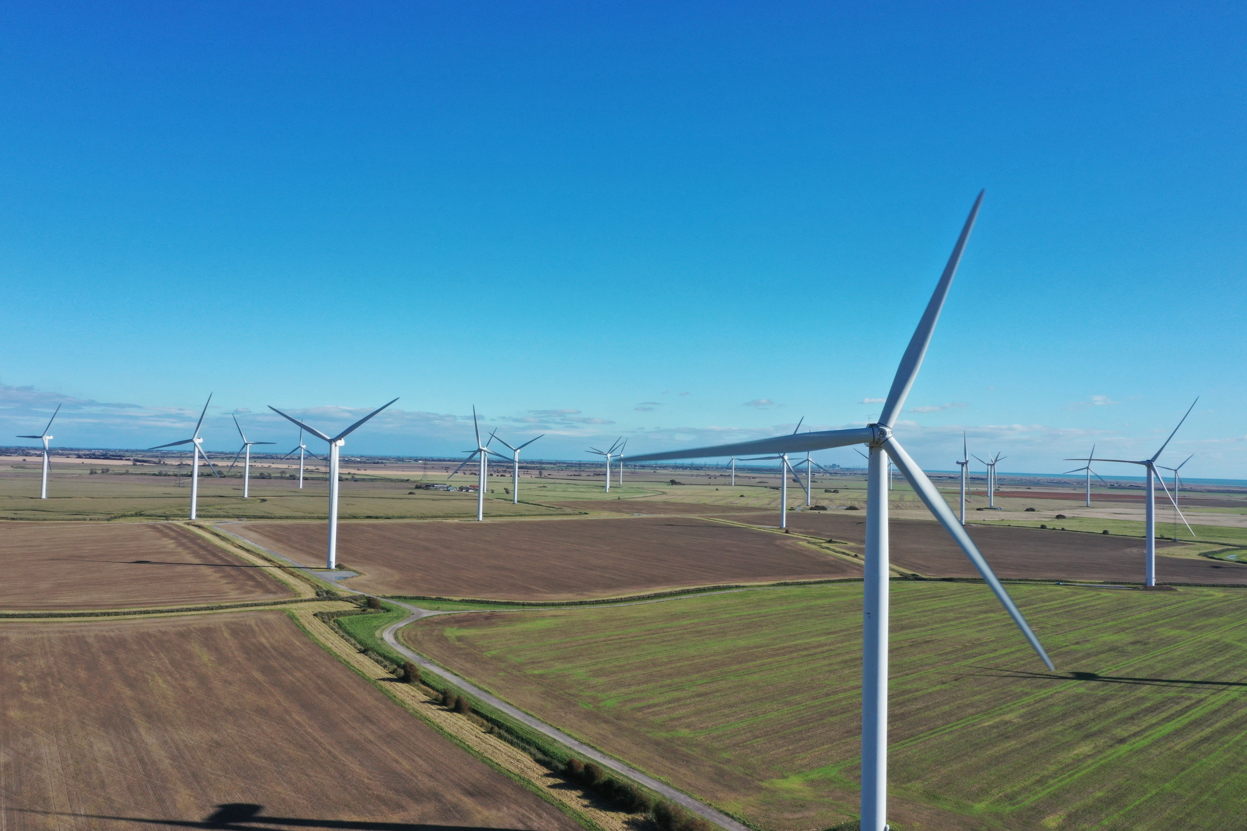 A wind farm in Kent (PA)