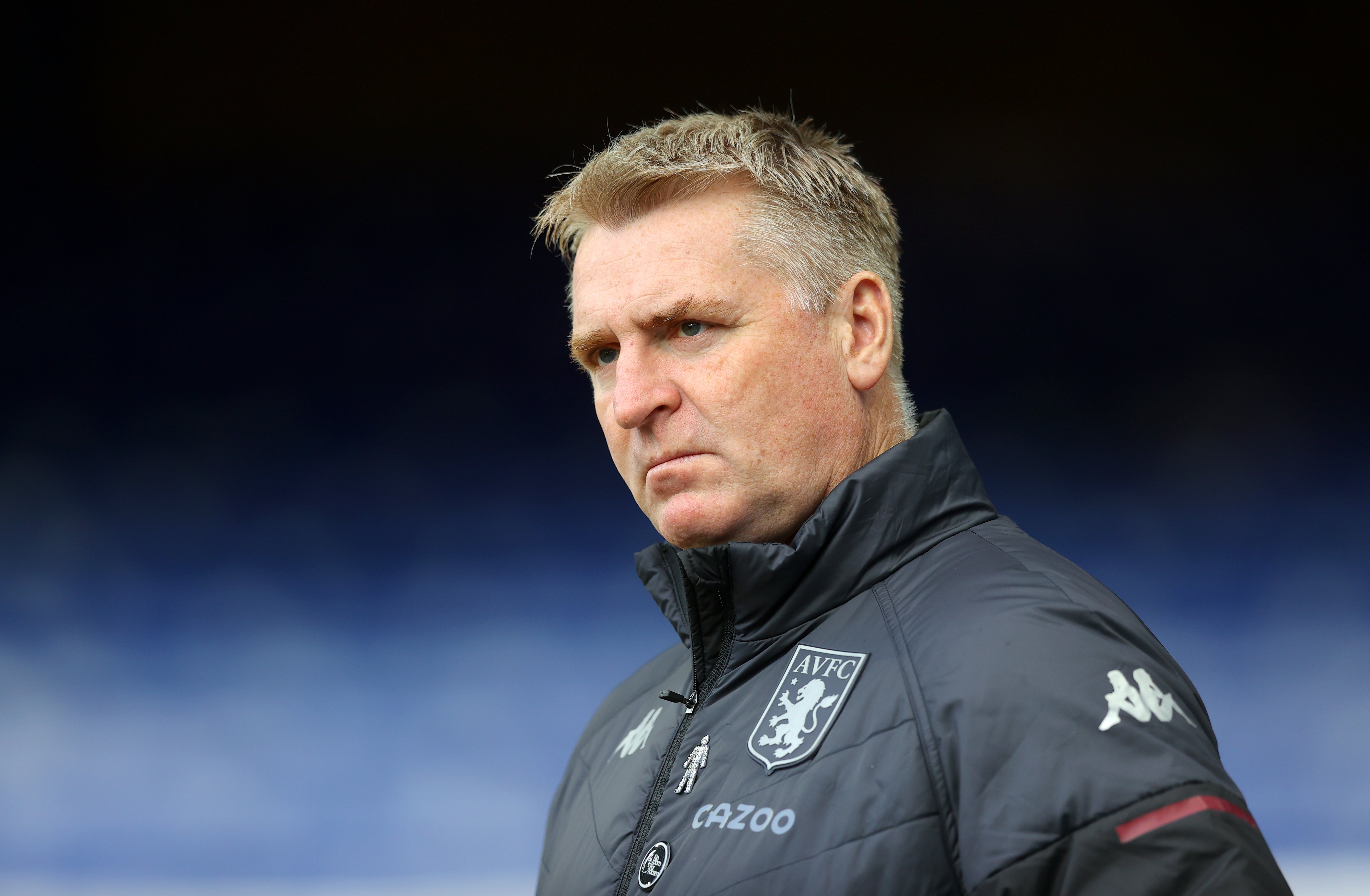 Dean Smith takes Aston Villa to Arsenal on Friday (Naomi Baker/PA)