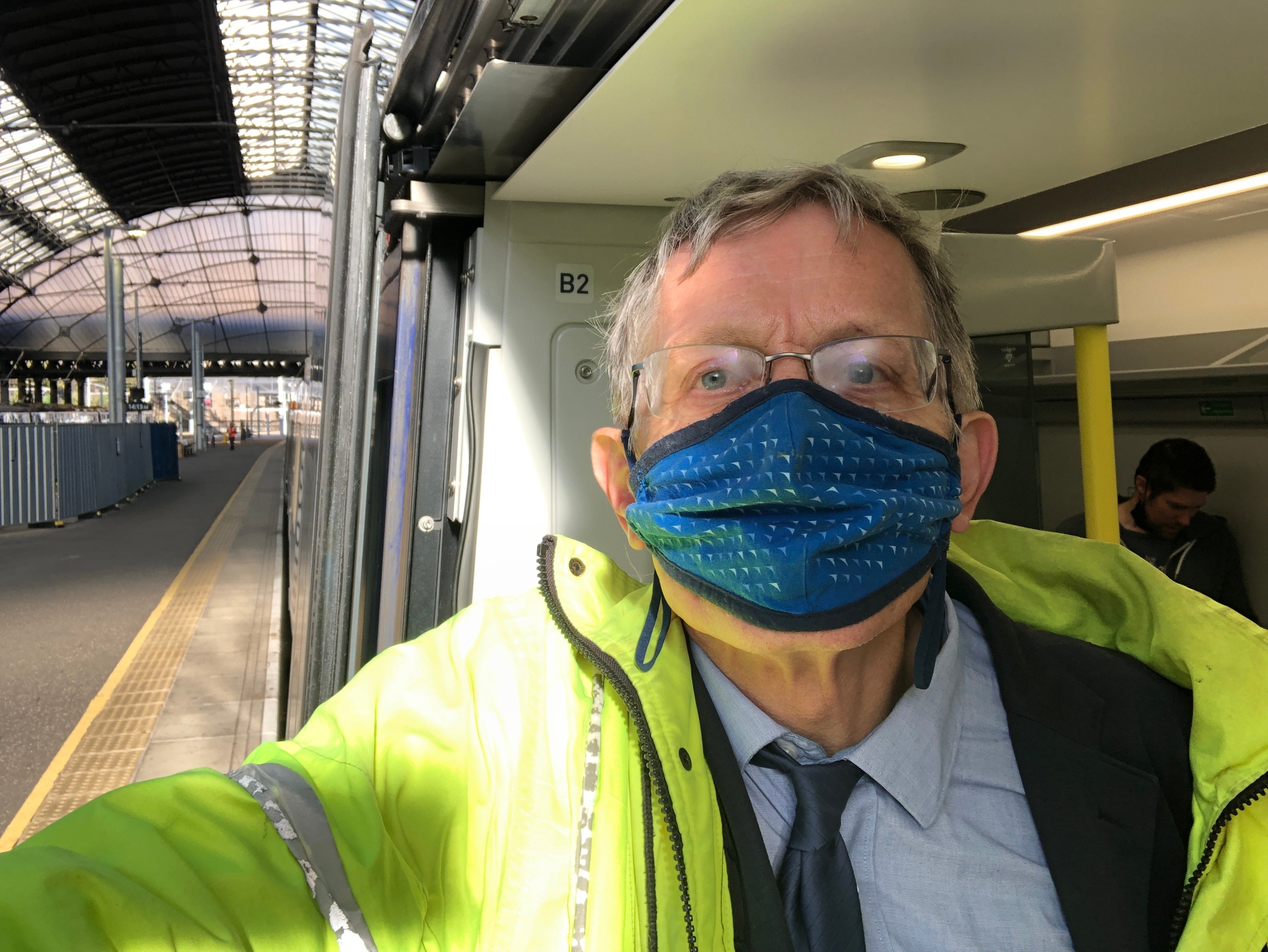 All aboard: platform 4 at Glasgow Queen Street station