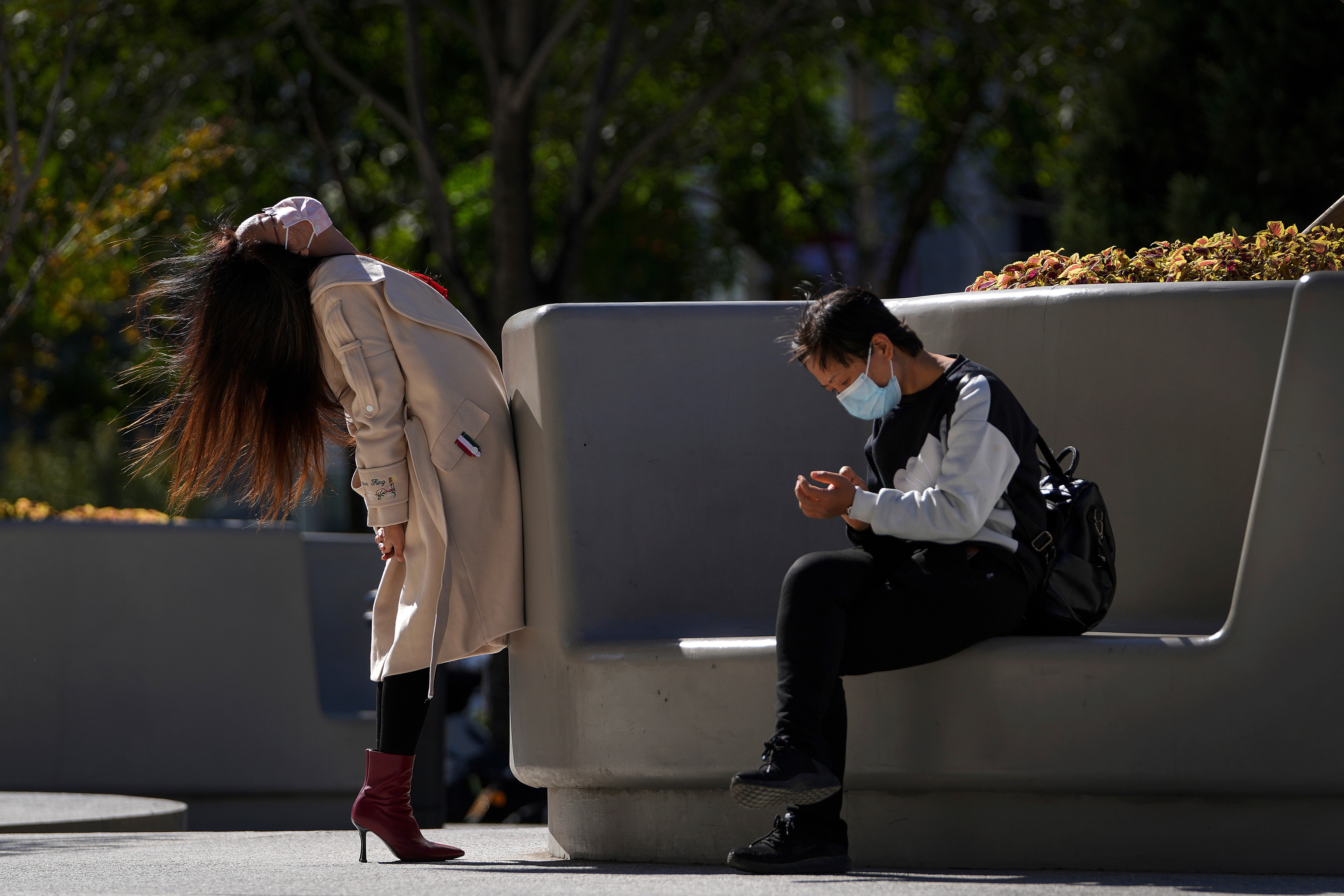 APTOPIX Virus Outbreak China Daily LIfe