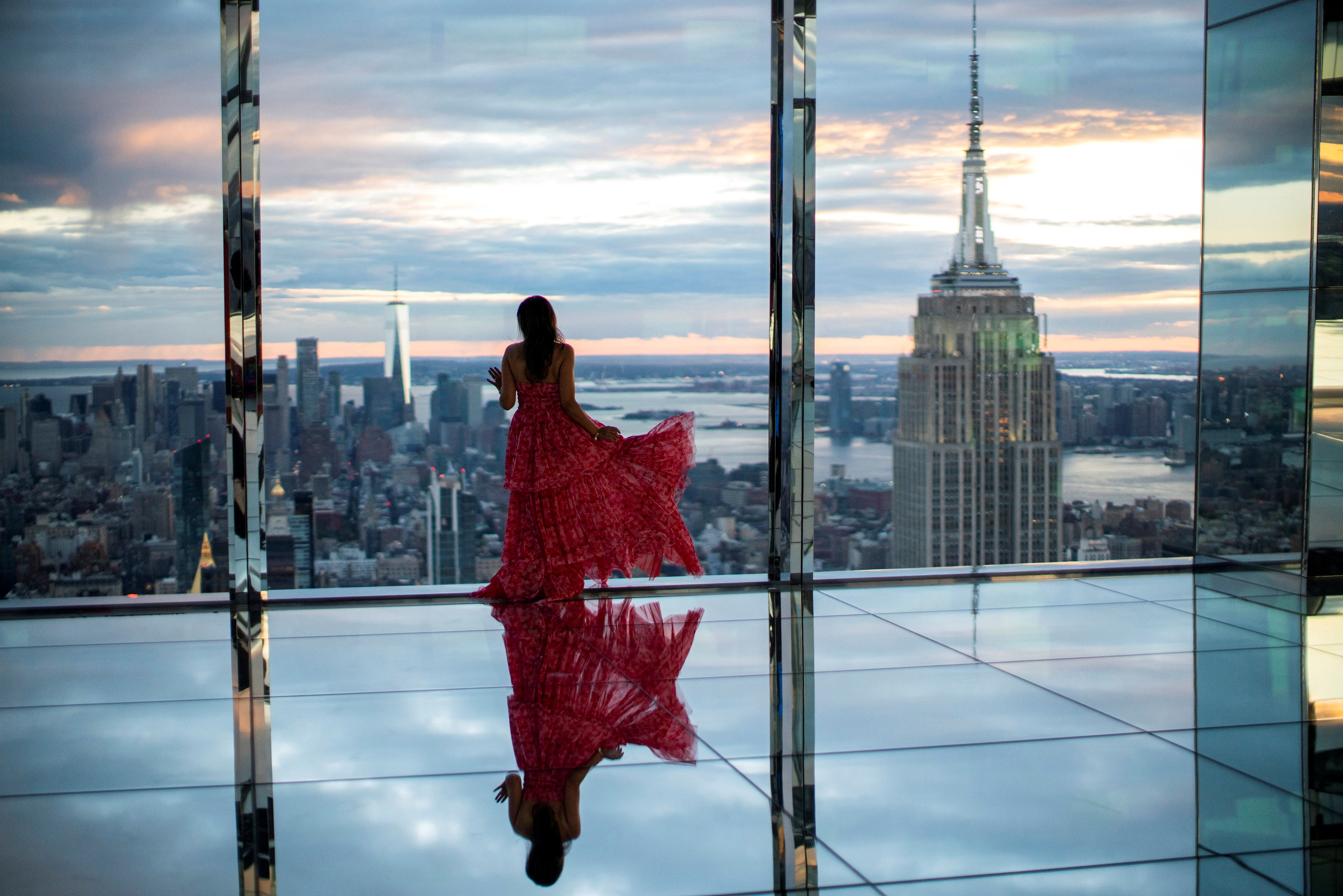 The mirrored floor at SUMMIT