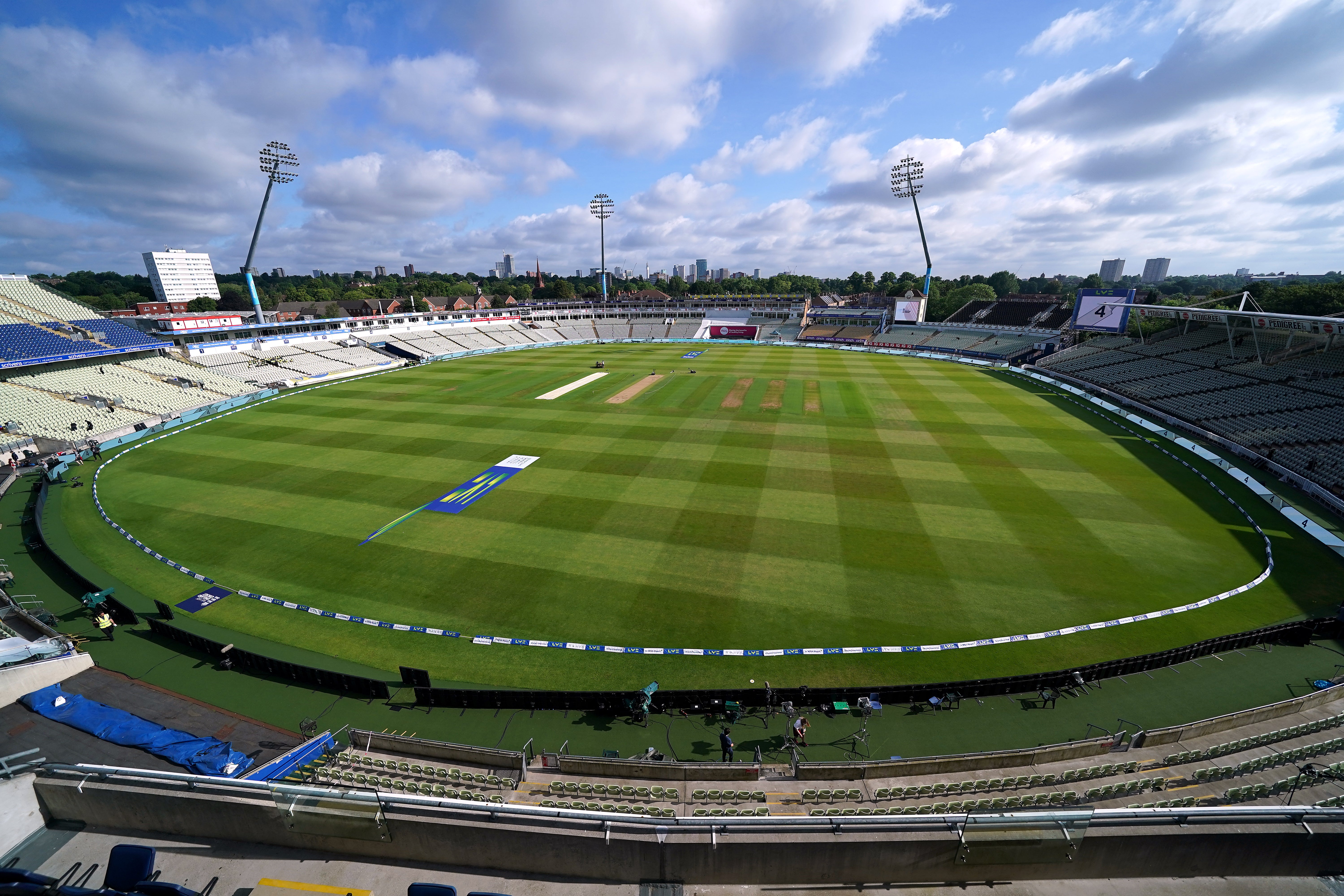 Edgbaston will play host (Mike Egerton/PA)