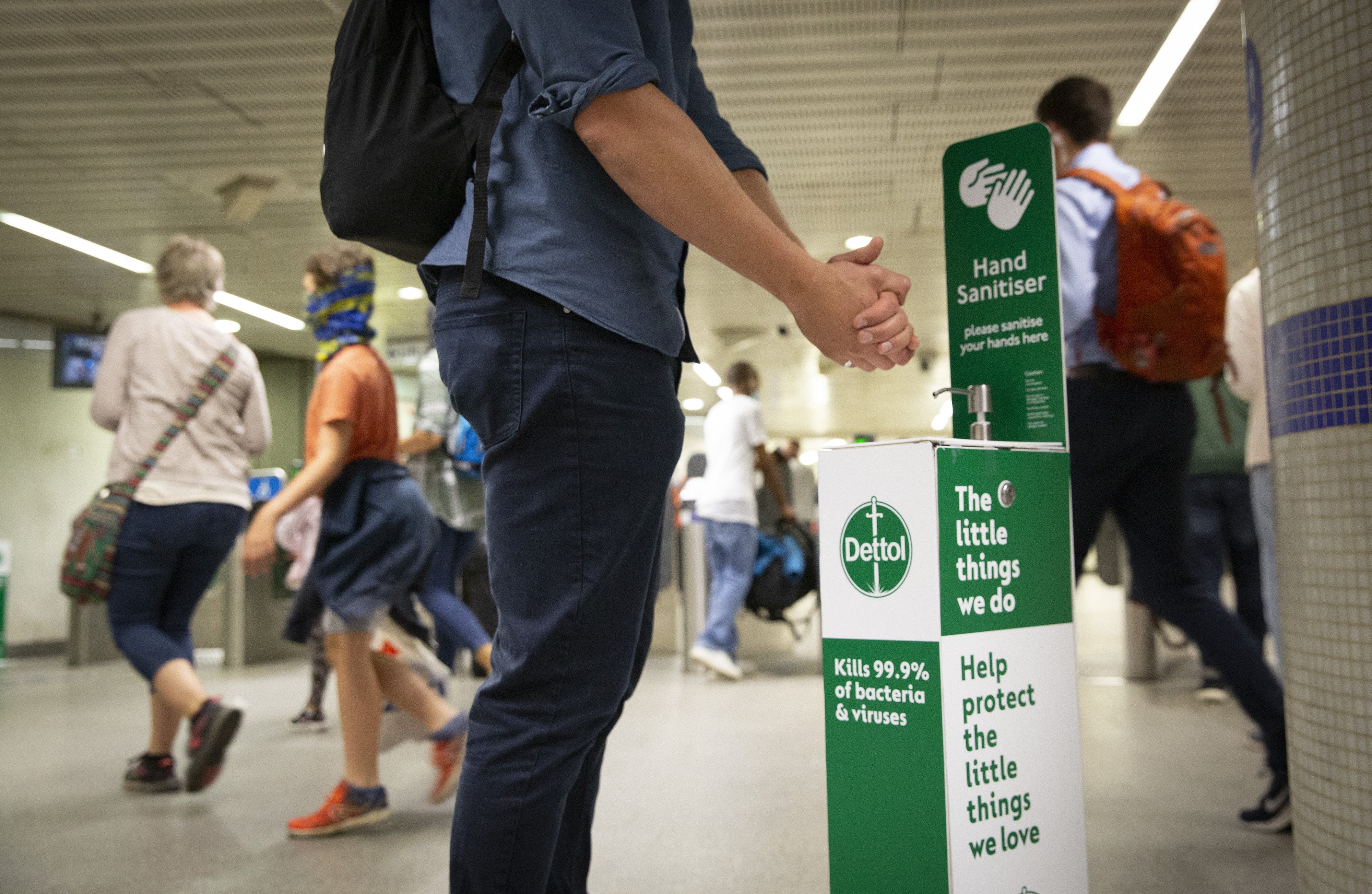 Sales of Dettol soared during the pandemic, but have settled back down this year (Matt Alexander/PA)