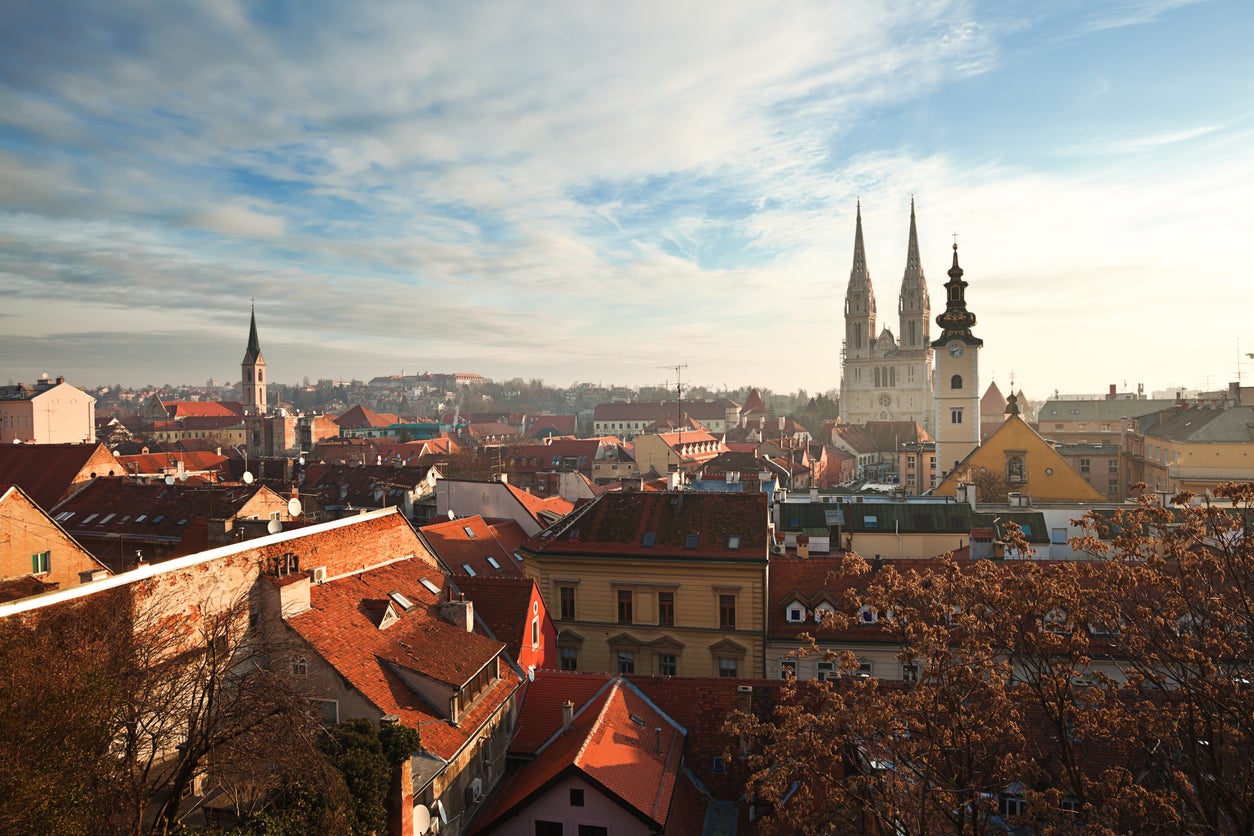 Zagreb’s toytown skyline