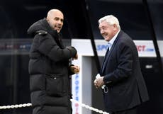 Pep Guardiola sympathises with Steve Bruce and urges him to ignore social media