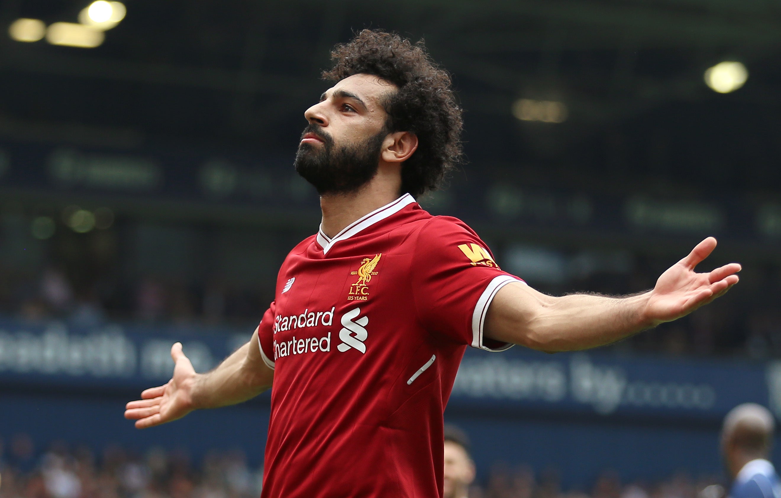 Liverpool’s Mohamed Salah said he cannot see himself playing for another club (Nigel French/PA)