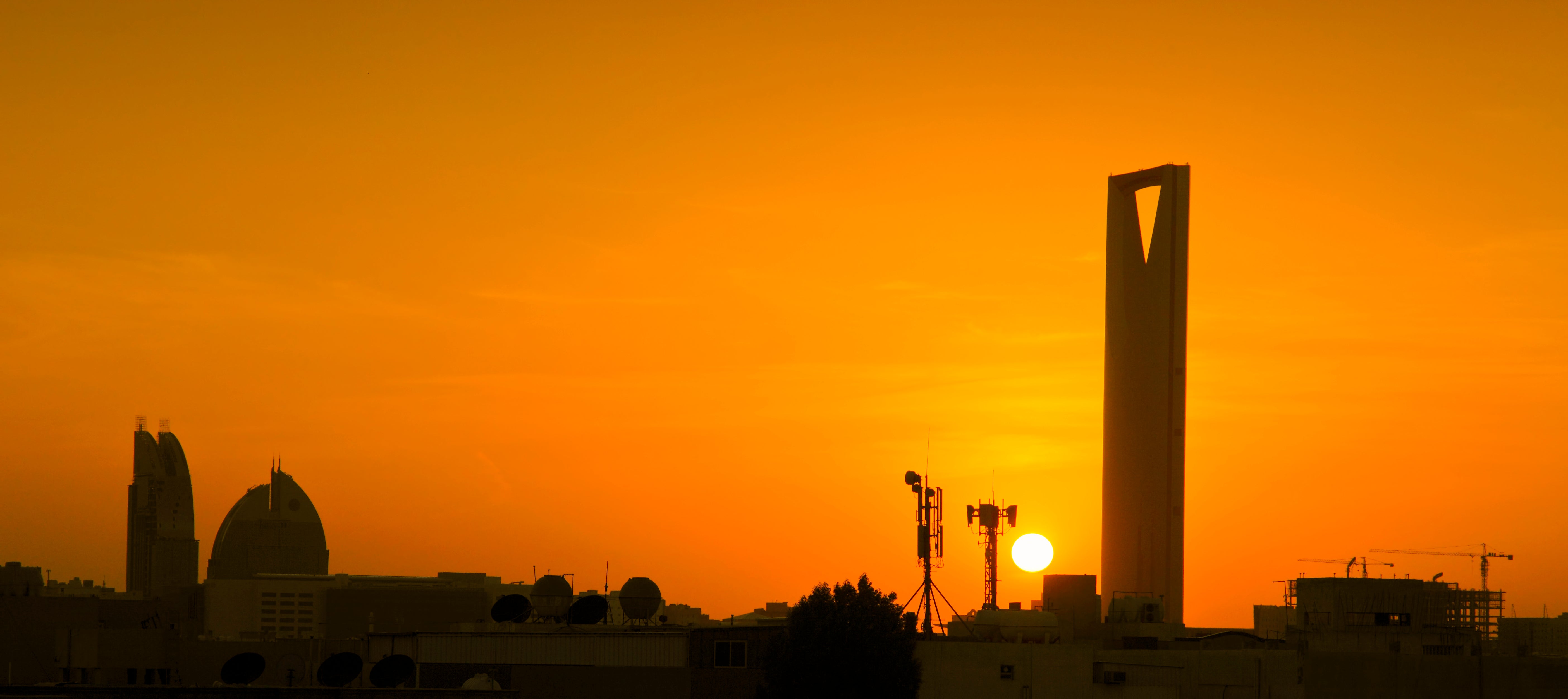 Kingdom tower in Riyadh, Saudi