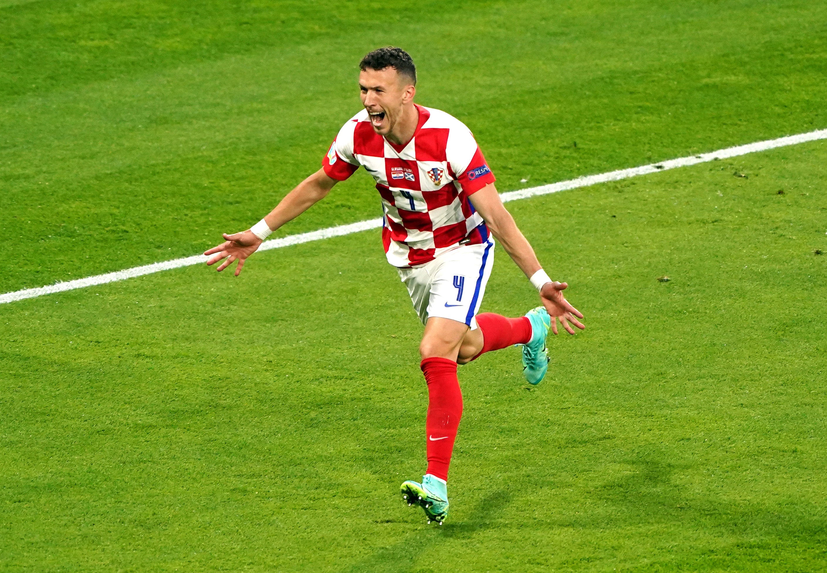 Croatia winger Ivan Perisic could be heading to the Premier League (Owen Humphreys/PA)