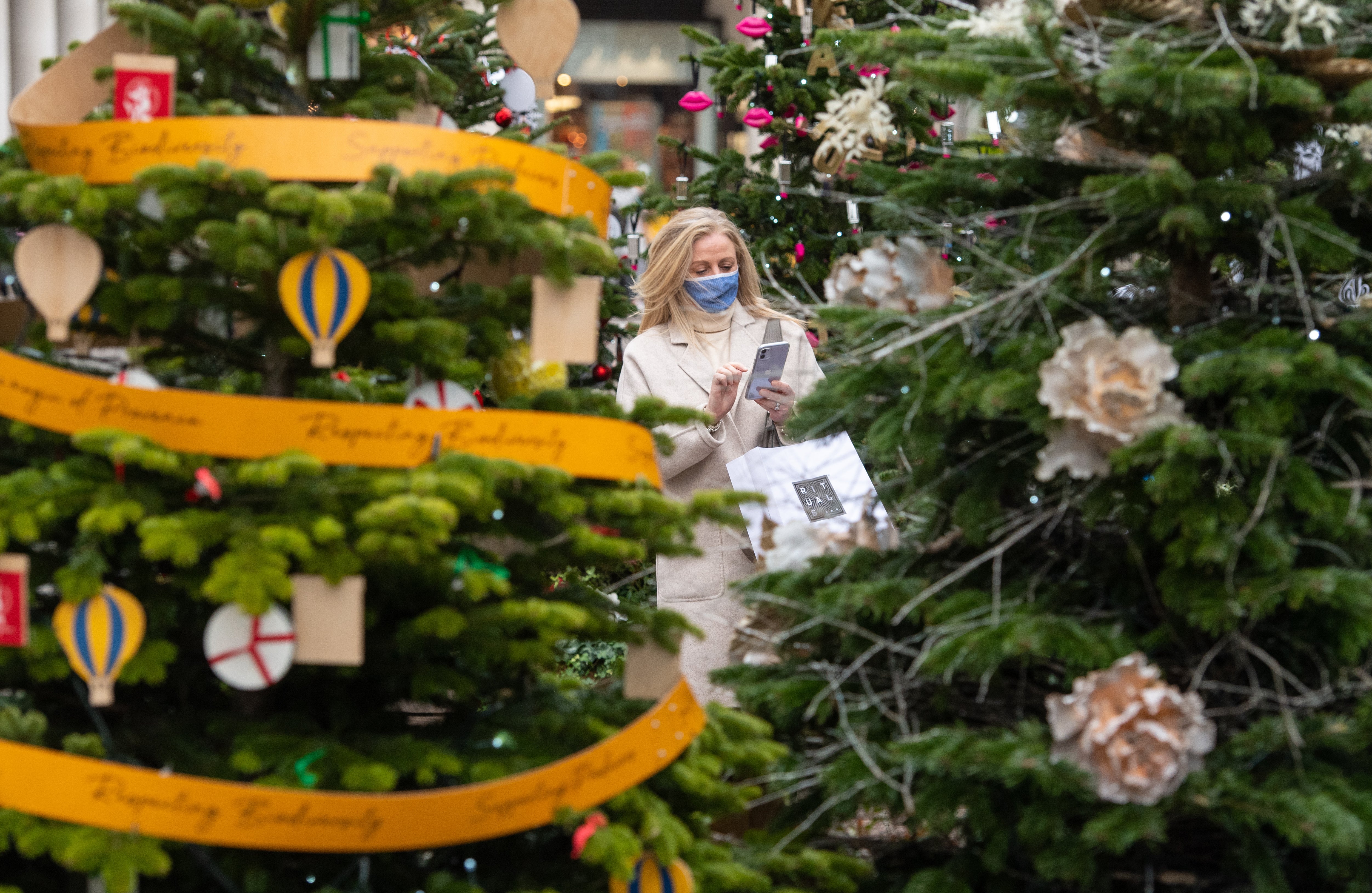 Health Secretary Sajid Javid said Christmas will be normal as he urged people to get vaccinations (Dominic Lipinski/PA)