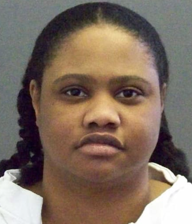 Erika Sheppard (pictured in mug shot) was referred as a “predator” and a “jackal” by the prosecution to the mostly white jury