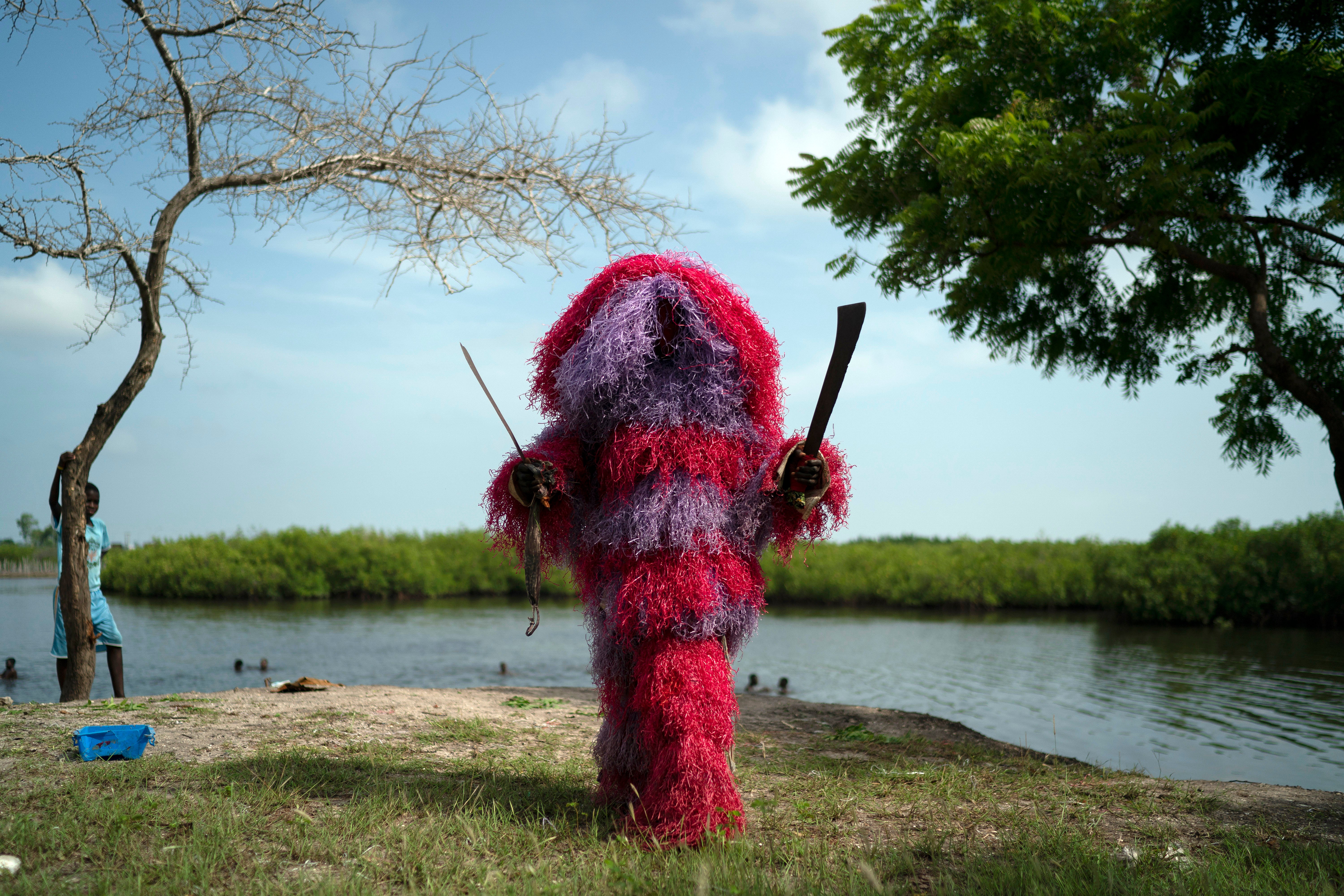 Gambia Kankurang Initiation Rite Photo Gallery