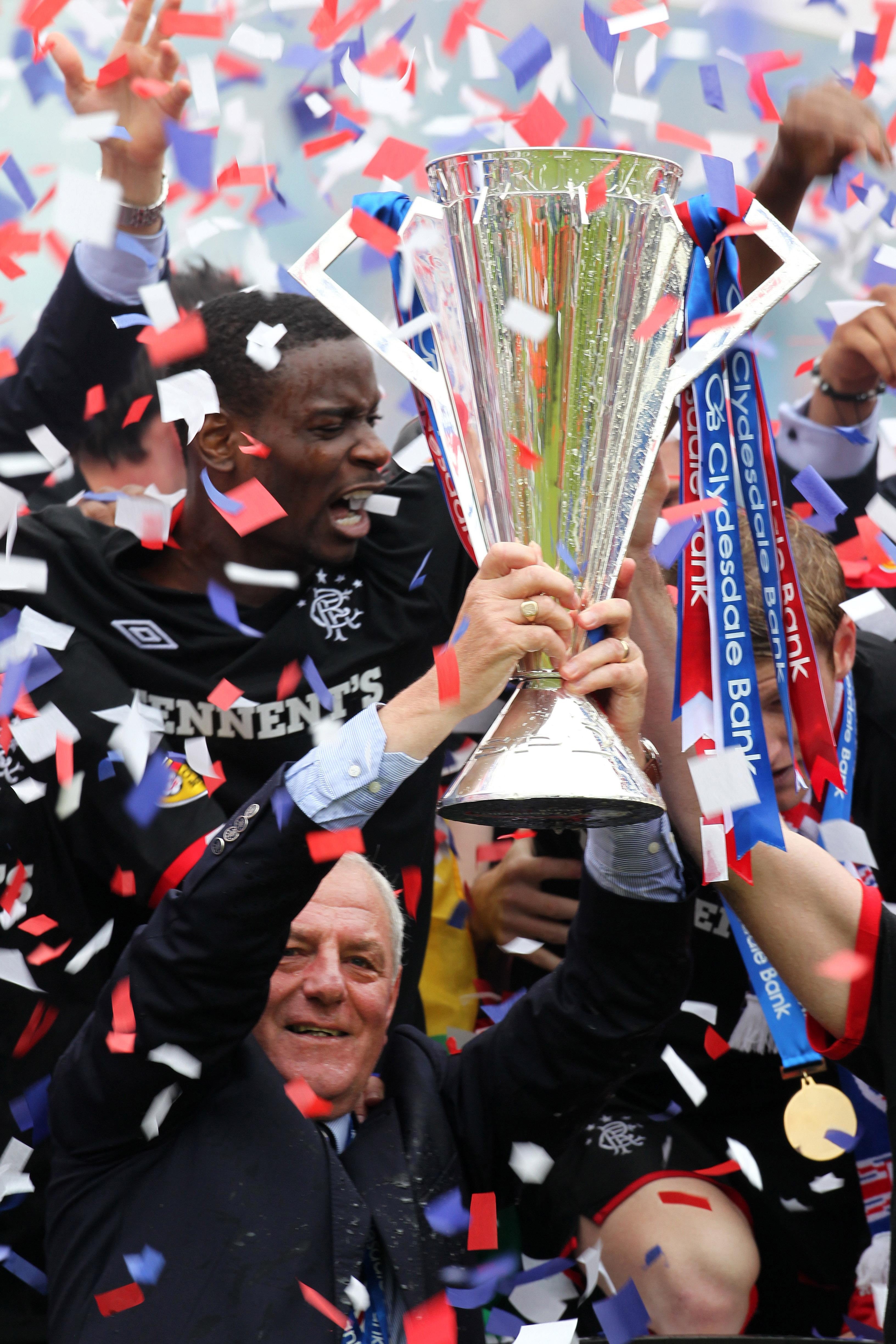 Smith won his final league trophy with Rangers in 2011