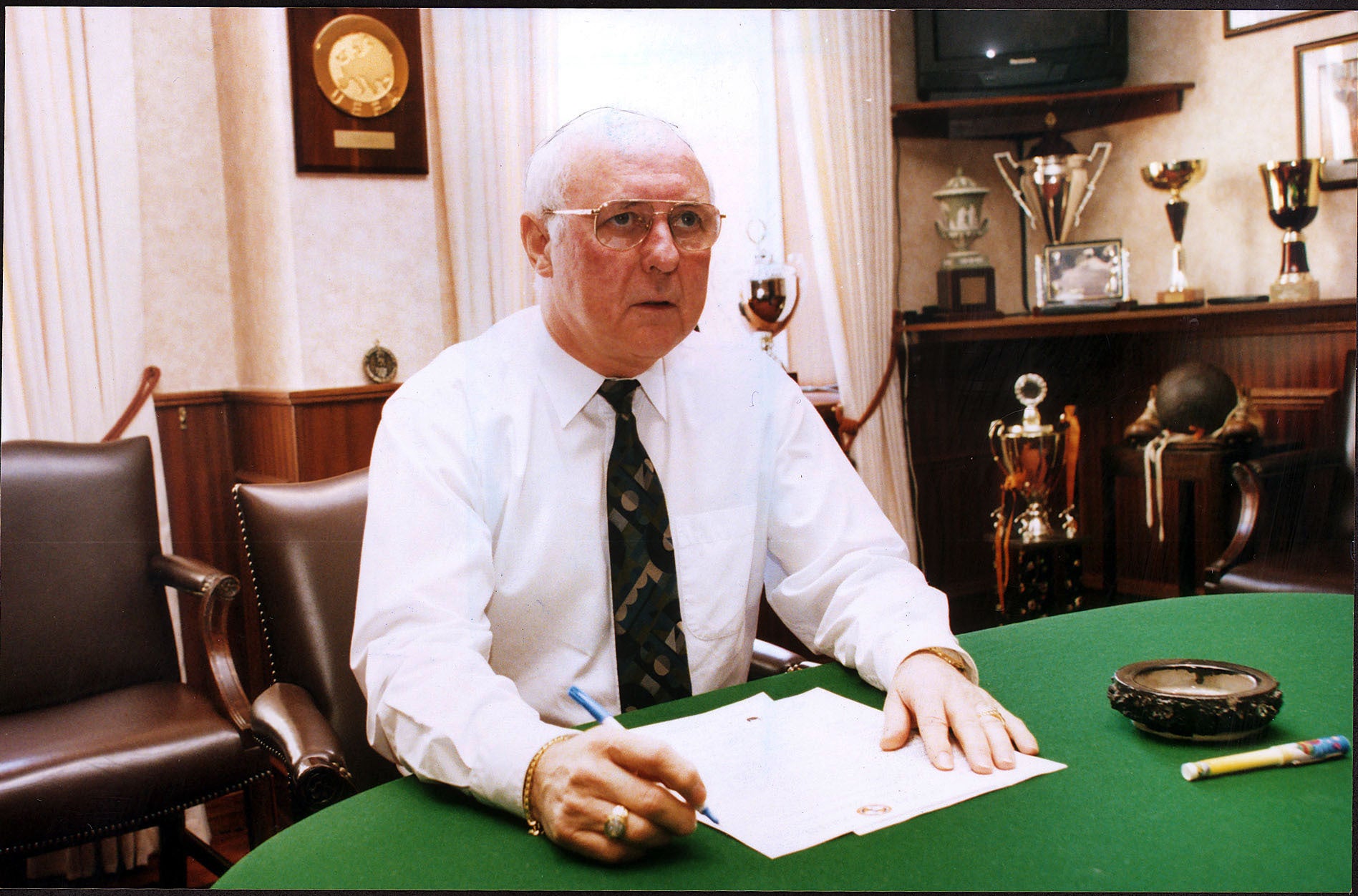 Jim McLean was Smith’s coaching mentor during his time at Dundee United