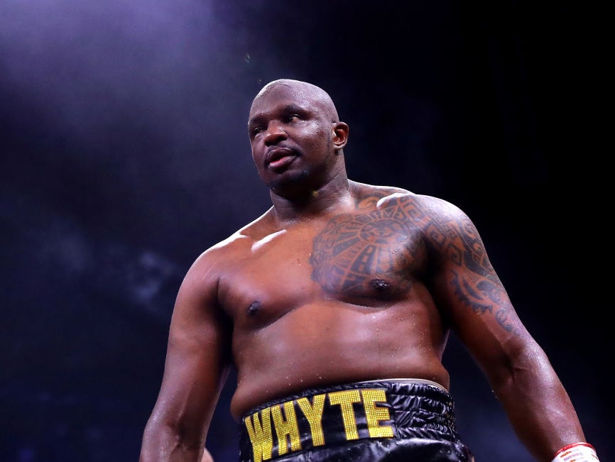 Whyte is now eyeing a clash against Fury in the early part of 2022