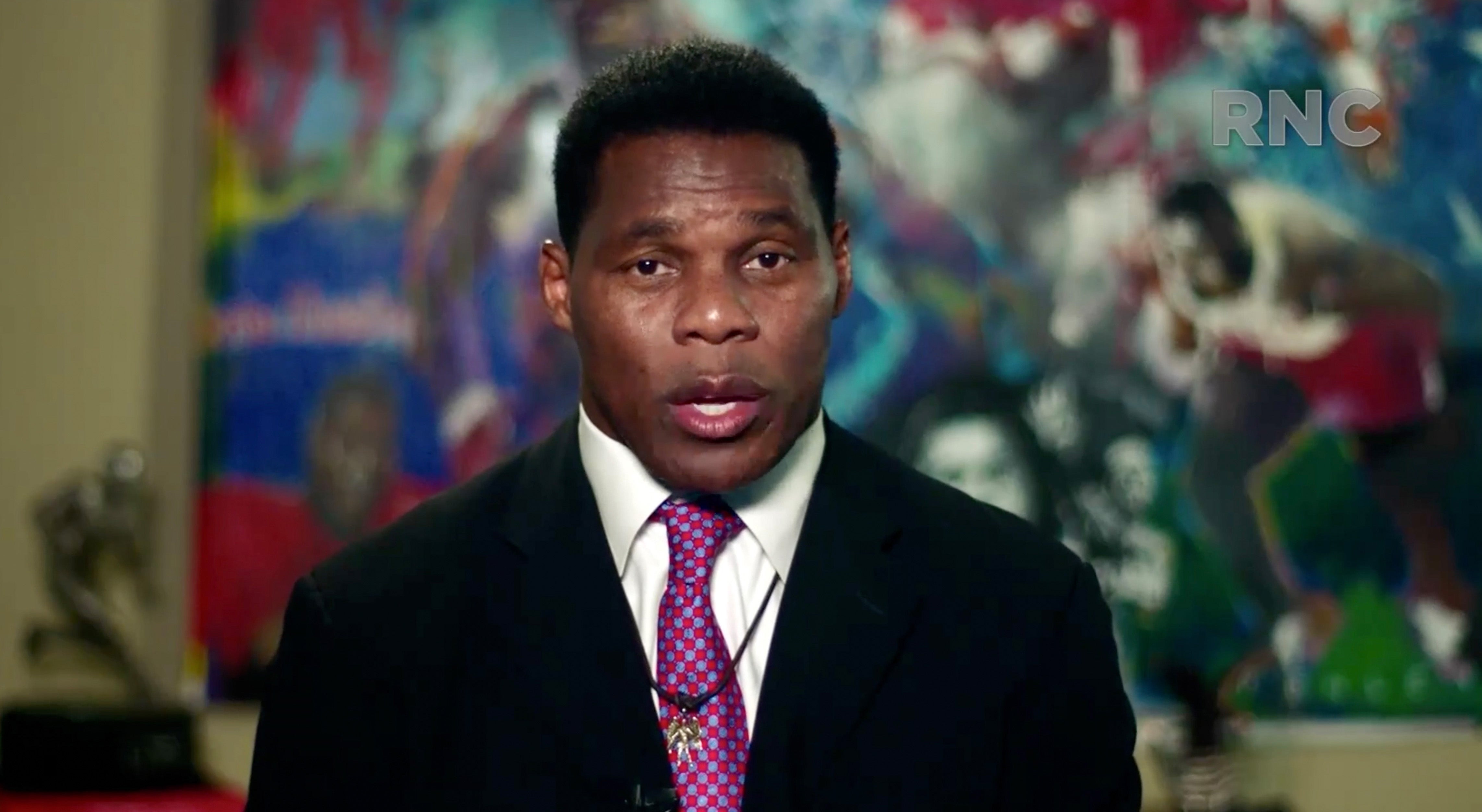 Herschel Walker was a favourite of Donald Trump