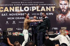 Canelo Alvarez vs Caleb Plant: UK time, date and how to watch on TV and online