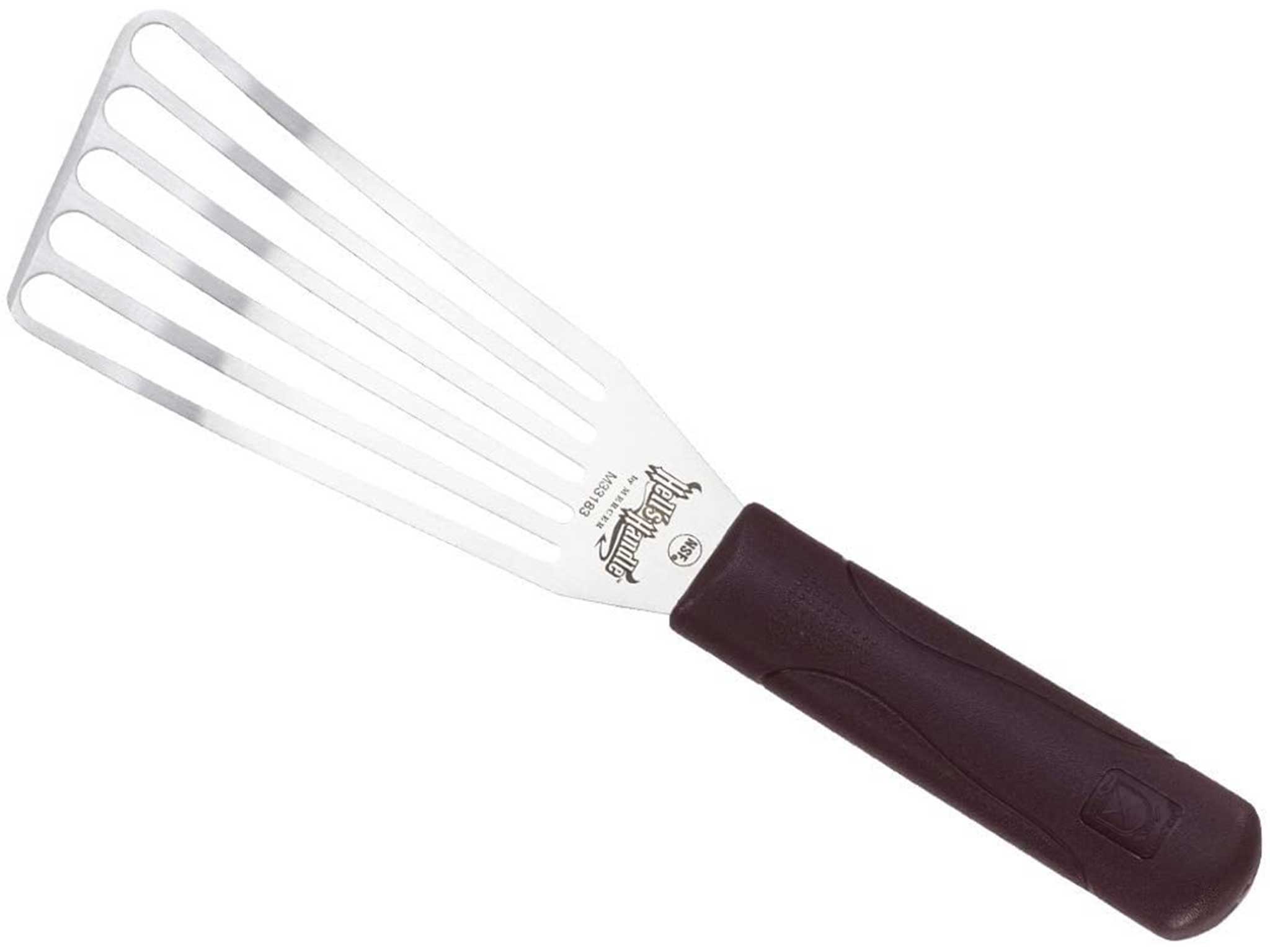 Steel slotted spatula 