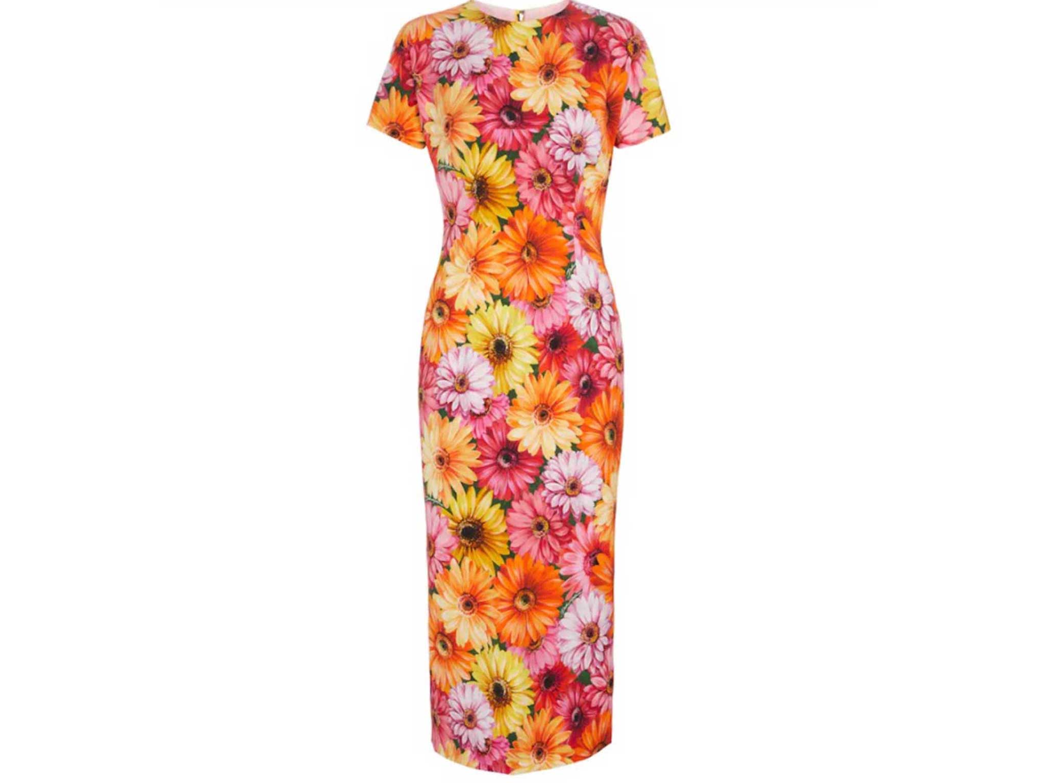 MyTheresa Dolce & Gabbana floral midi dress