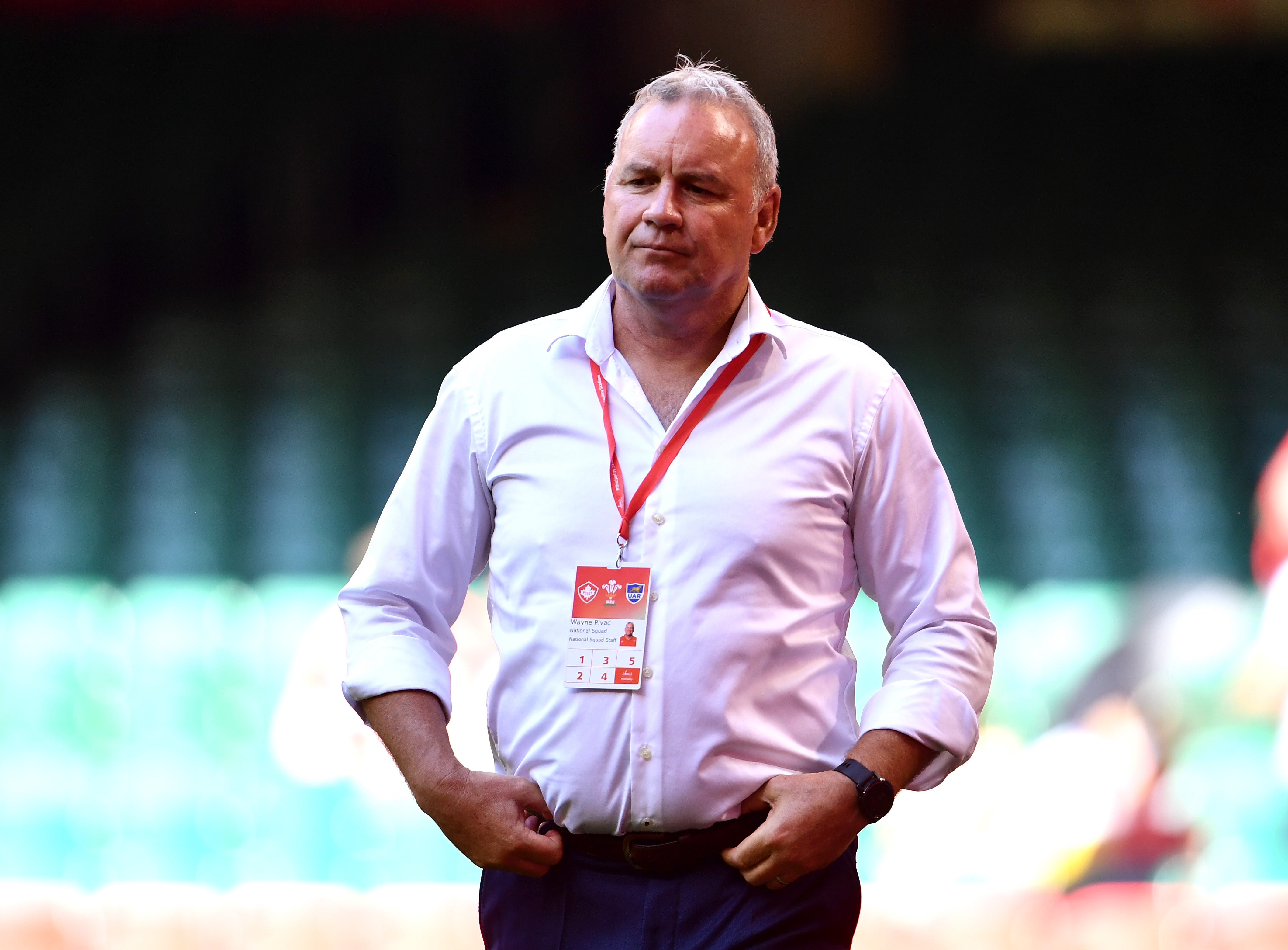 Wales head coach Wayne Pivac (Ashley Western/PA)