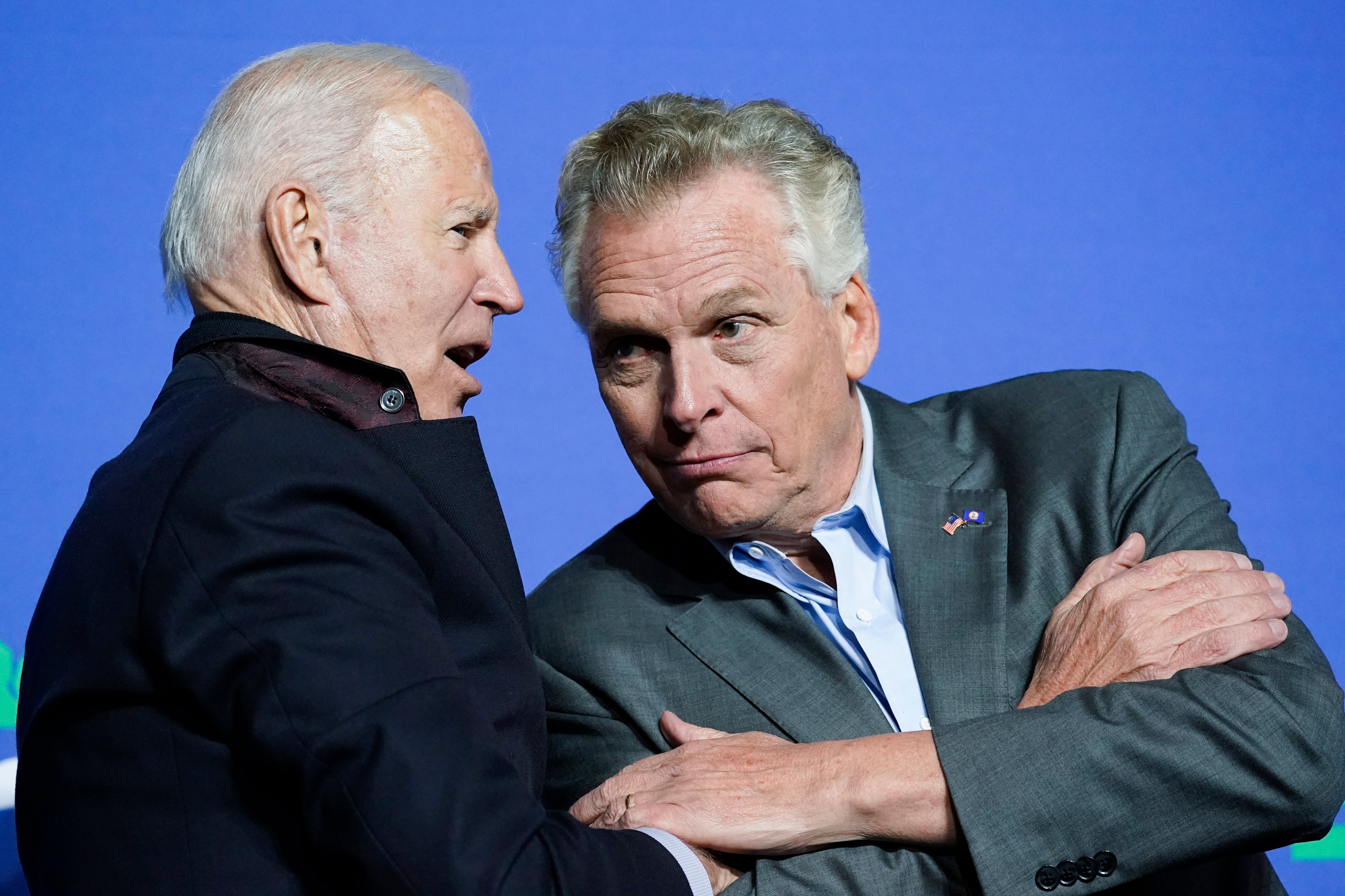 Biden and McAuliffe.