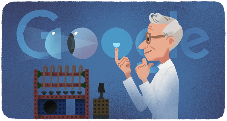 Google celebrated life and legacy of Otto Wichterle on his 108th birthday