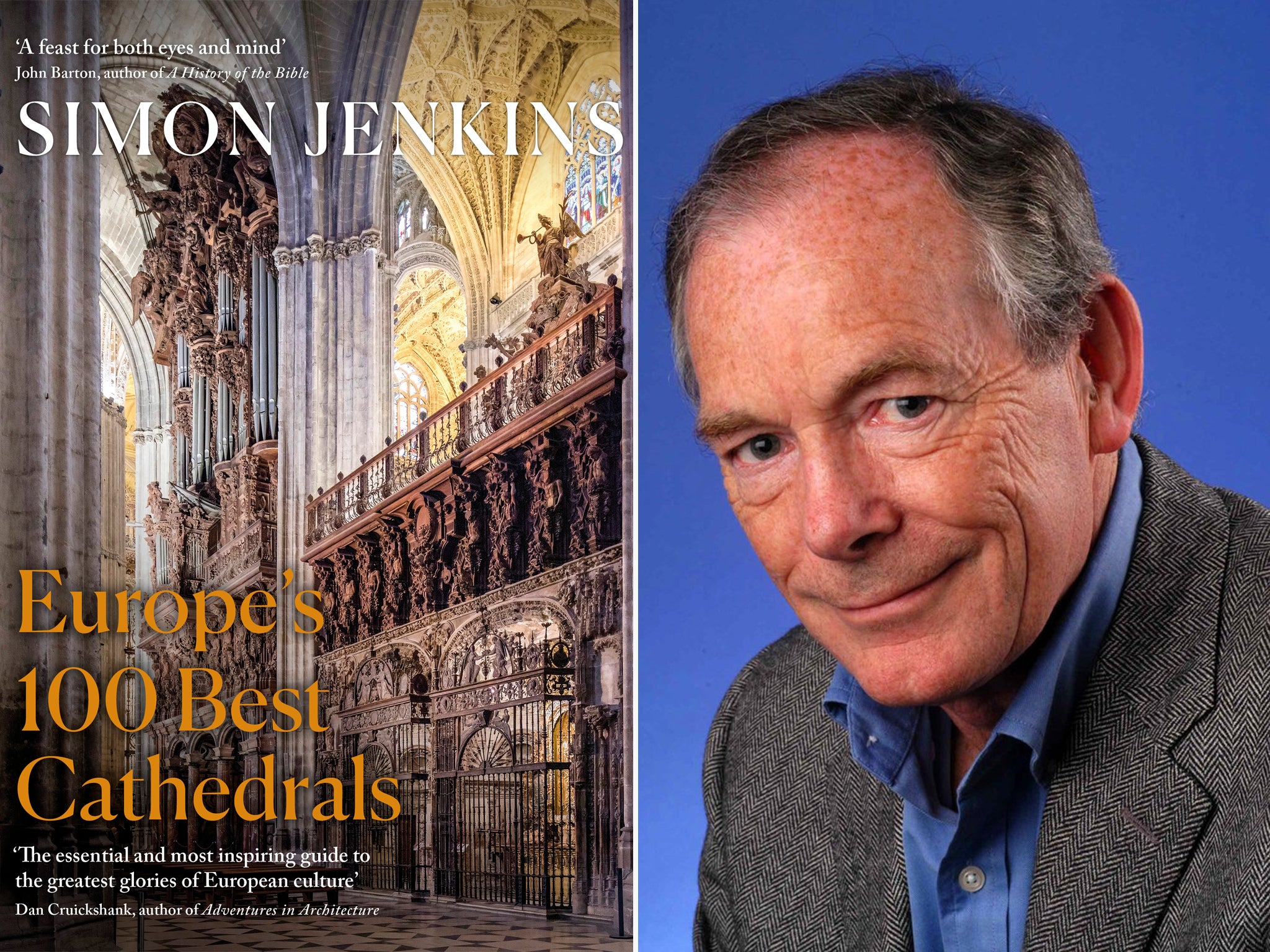 Simon Jenkins’s book offers the chance to sit in a chair at home and quietly contemplate the loveliness of European cathedrals