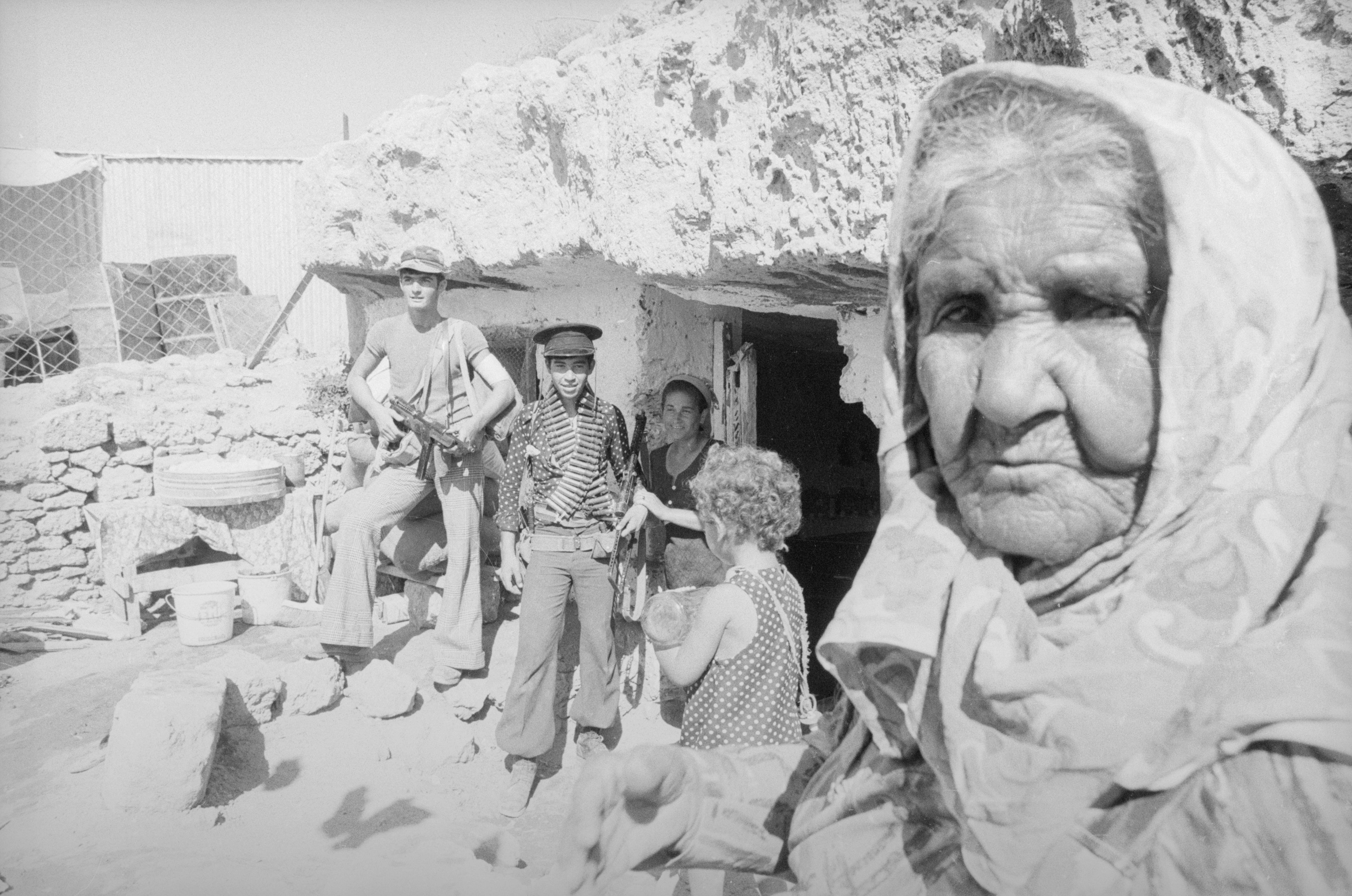 16 August 1974: civilians take up arms during a period of fighting between Greek and Turkish Cypriots