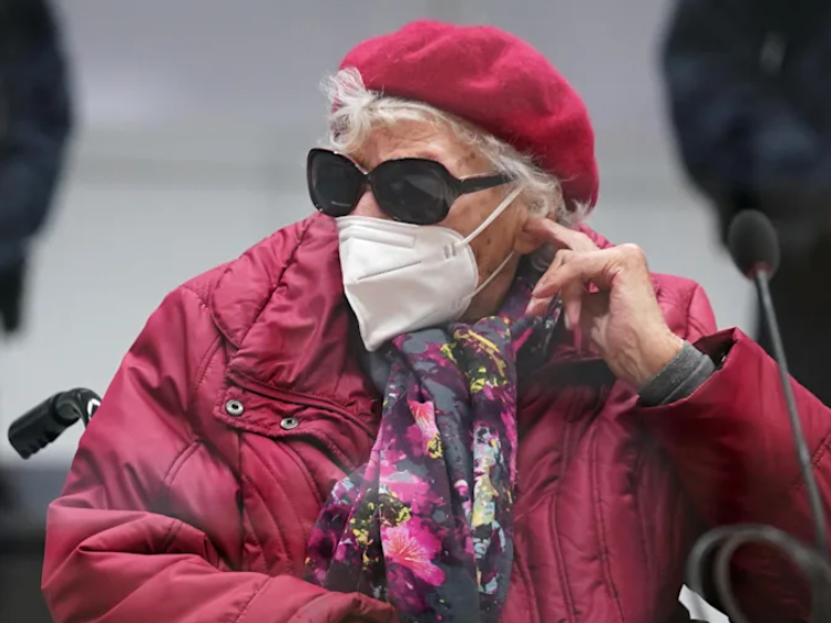 Irmgard Furchner in court