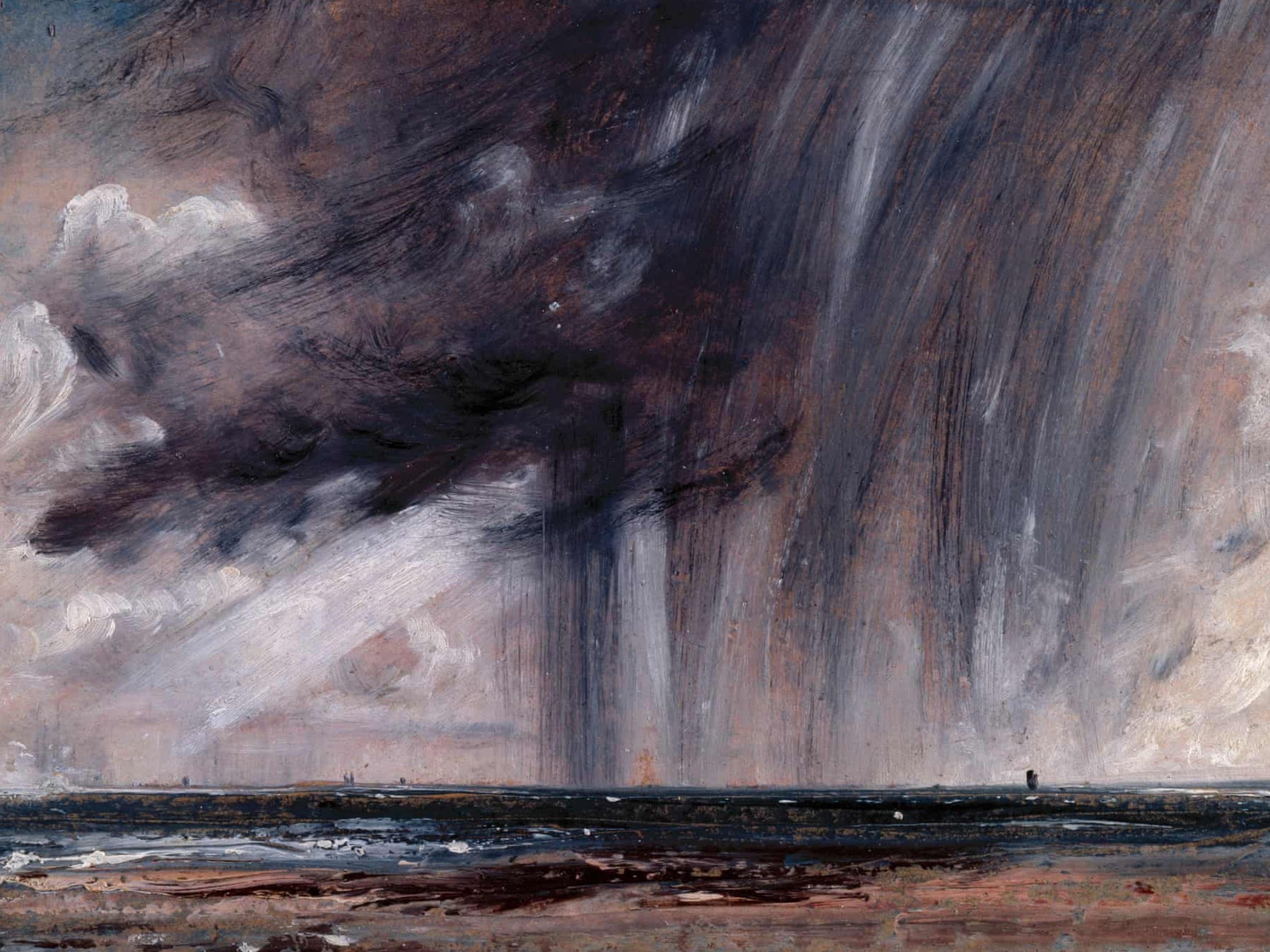 John Constable’s ‘Rainstorm over the Sea’