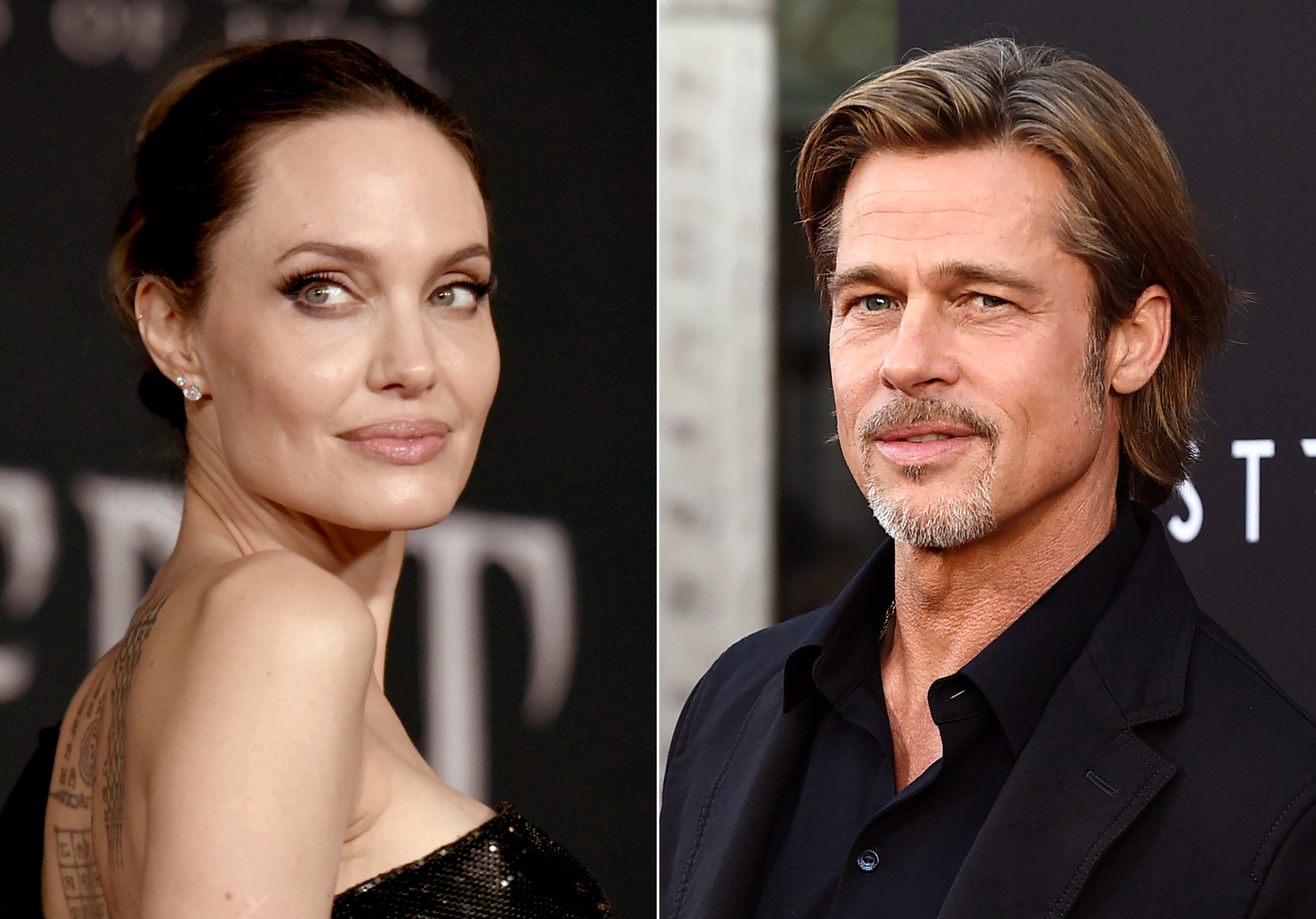 Angelina Jolie and Brad Pitt