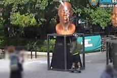 Former Parks and Recreation actor arrested for vandalising George Floyd statue