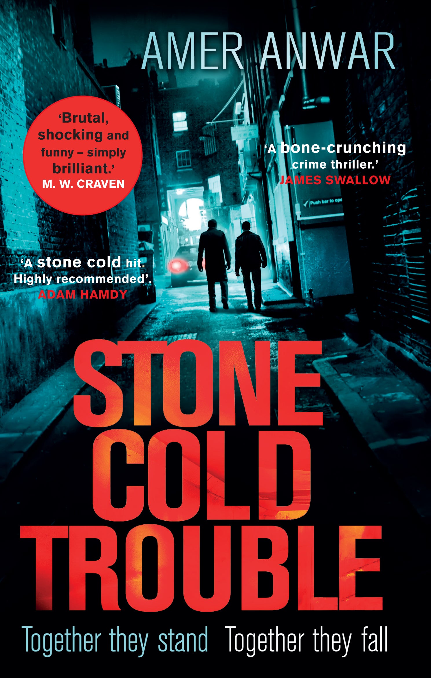 ‘Stone Cold Trouble’ was long-listed for the CWA Gold Dagger