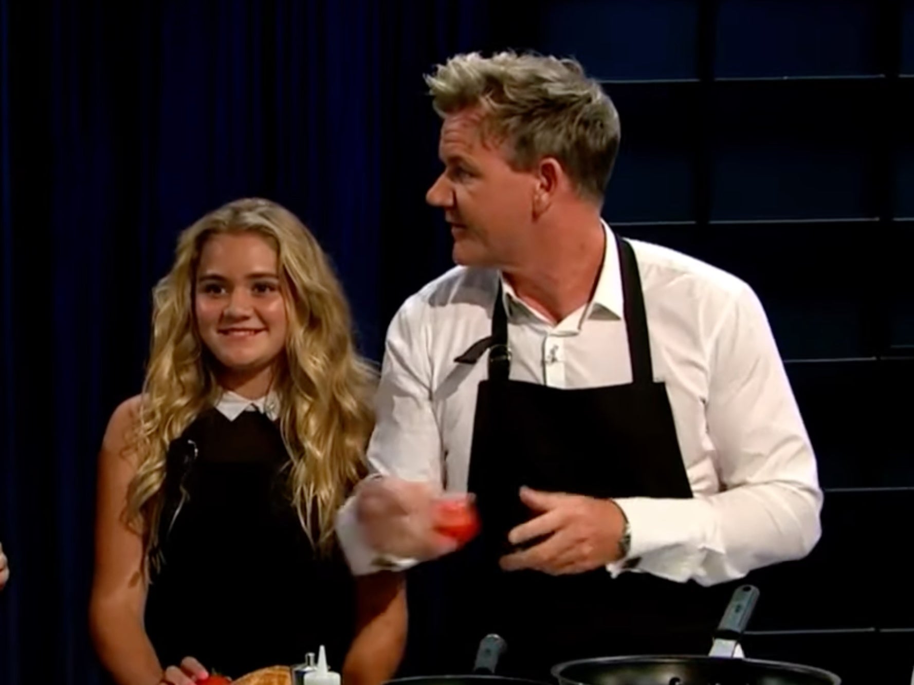 Tilly and Gordon Ramsay