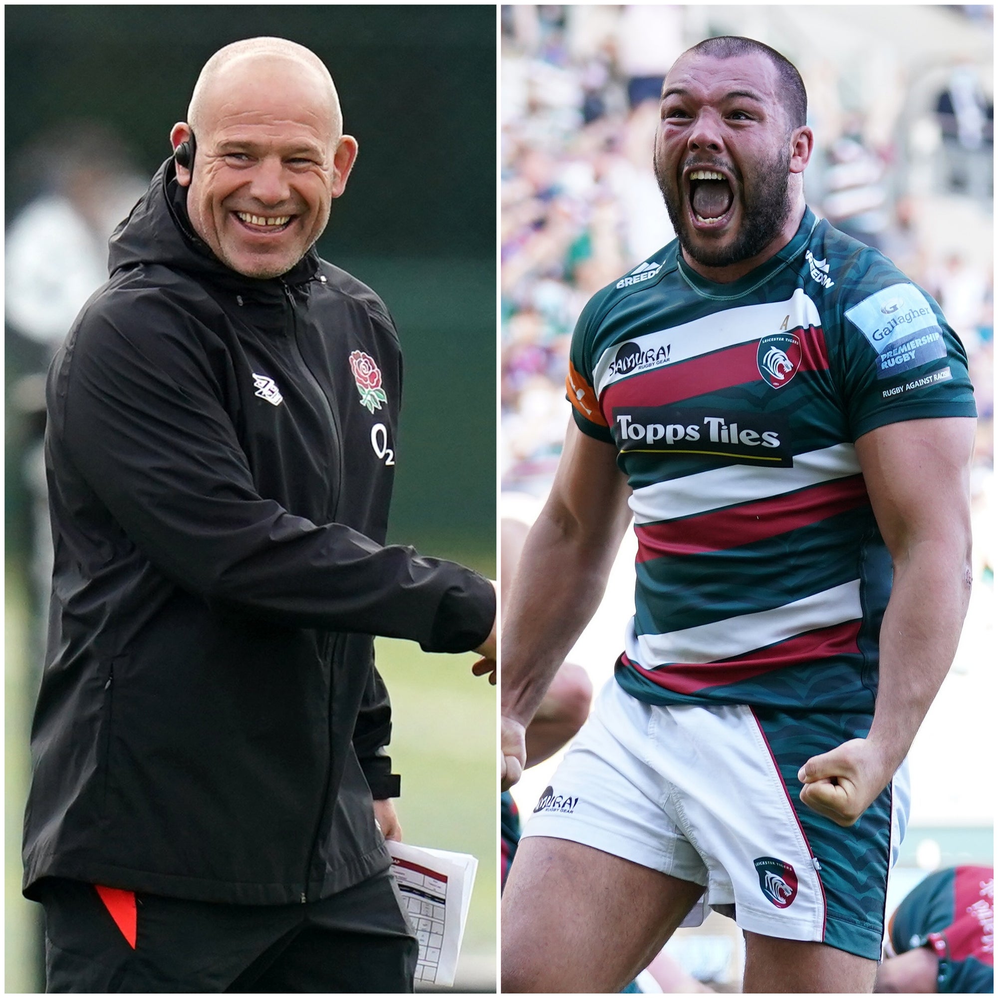 Richard Cockerill, left, and Ellis Genge are working together again with England (Andrew Matthews/ Tim Goode/PA)