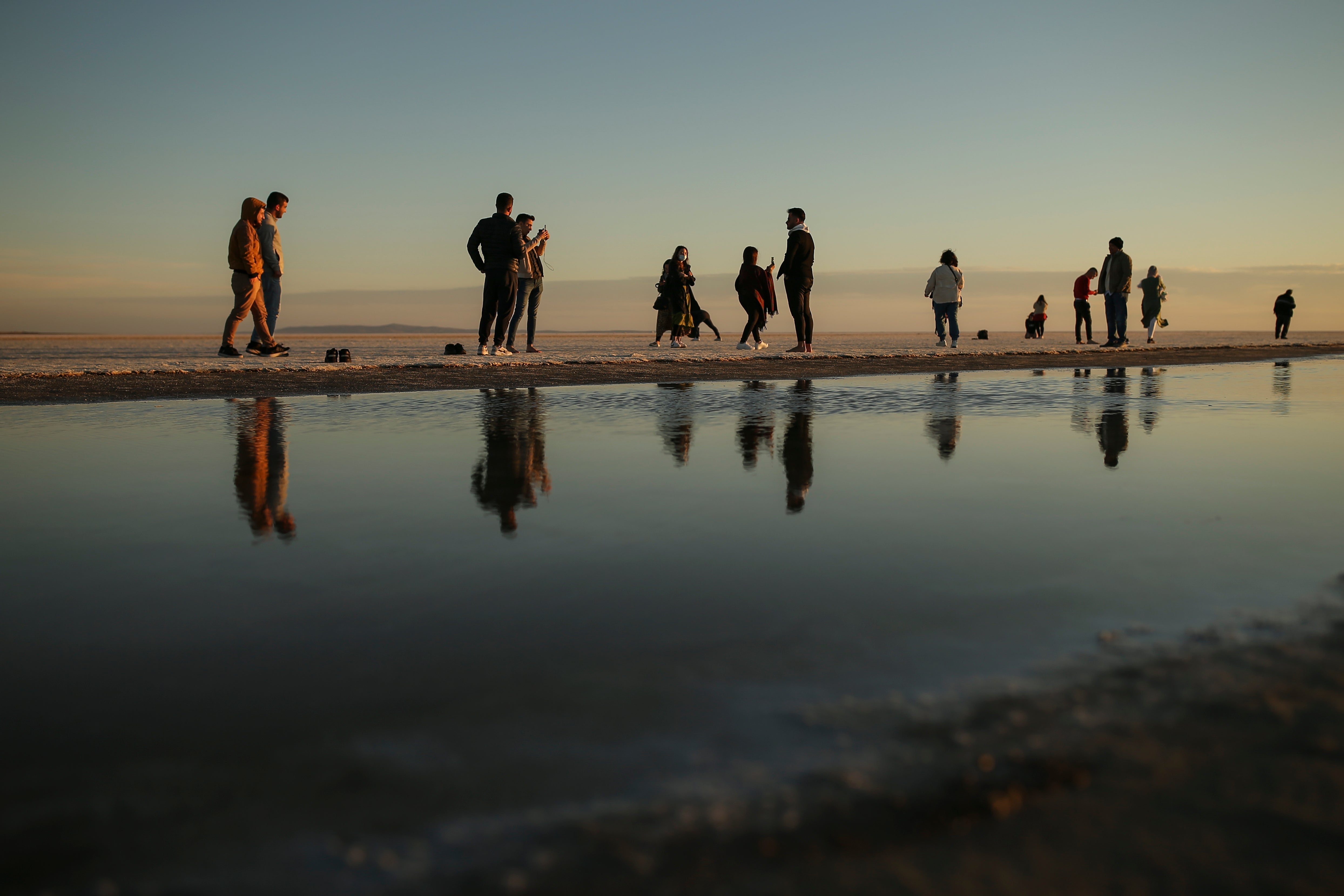 Turkey’s second-largest lake has seen its waters entirely recede this year