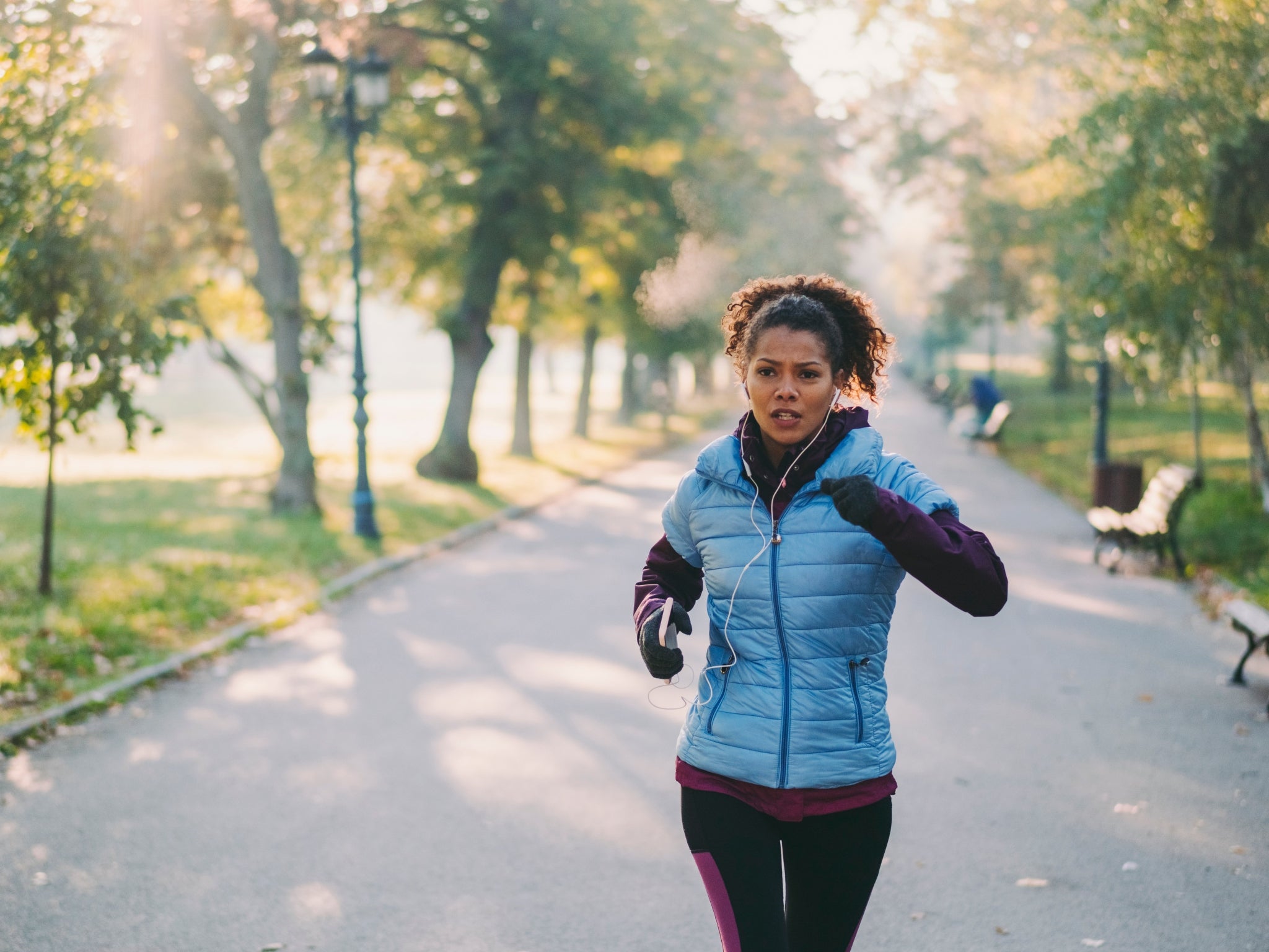 Exercising regularly during the winter can help treat seasonal affective disorder